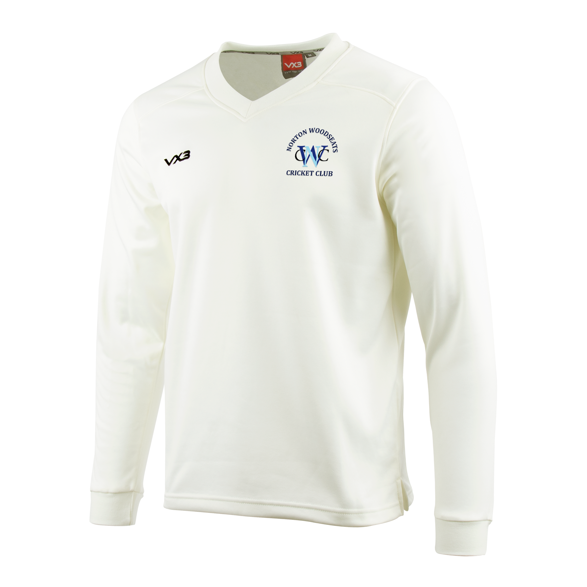 Norton Woodseats Cricket Club Whites Sweatshirt