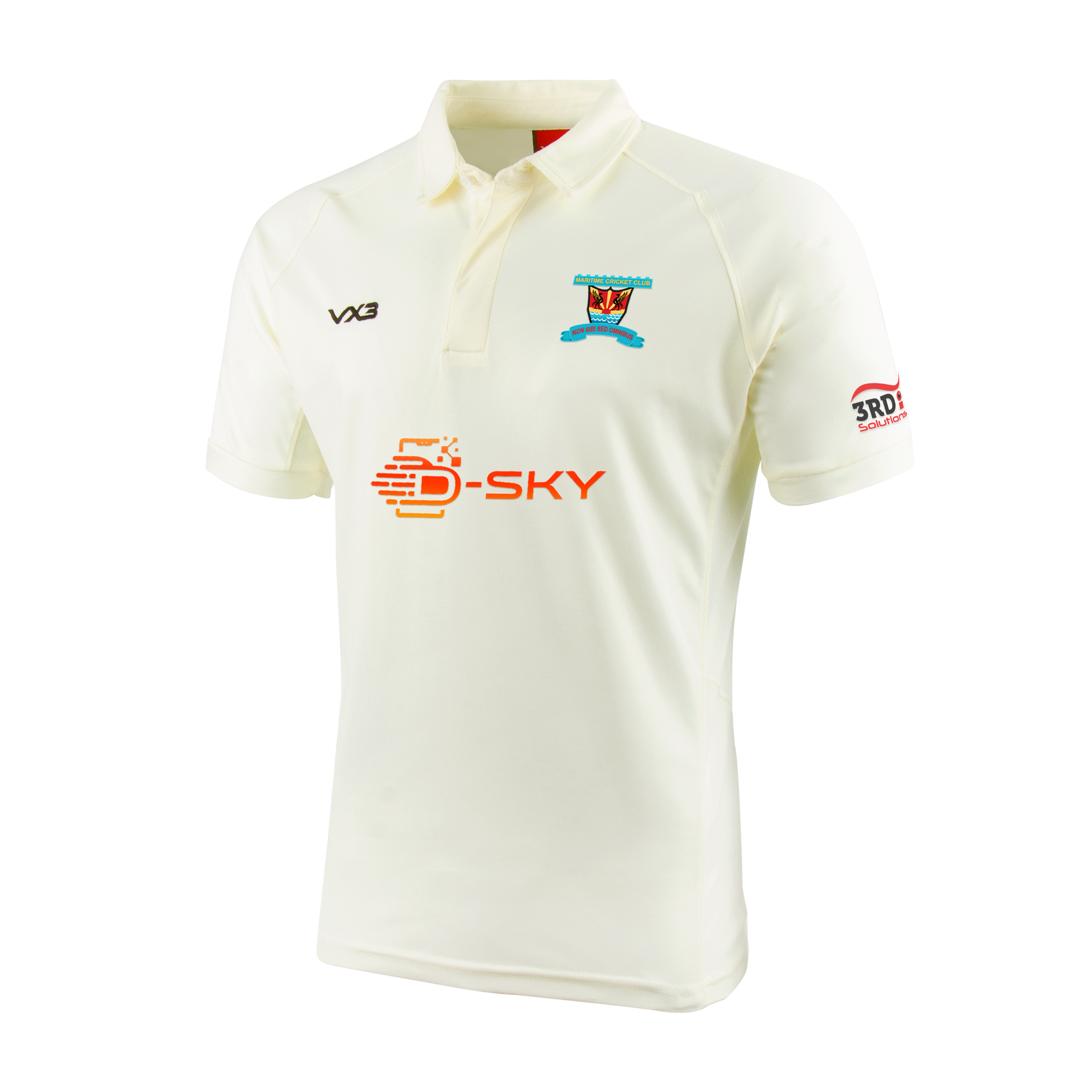 Maritime Cricket Club Whites S/S Shirt