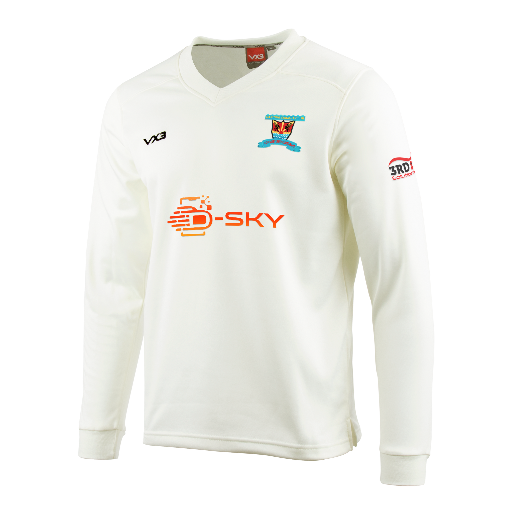 Maritime Cricket Club Whites Sweatshirt
