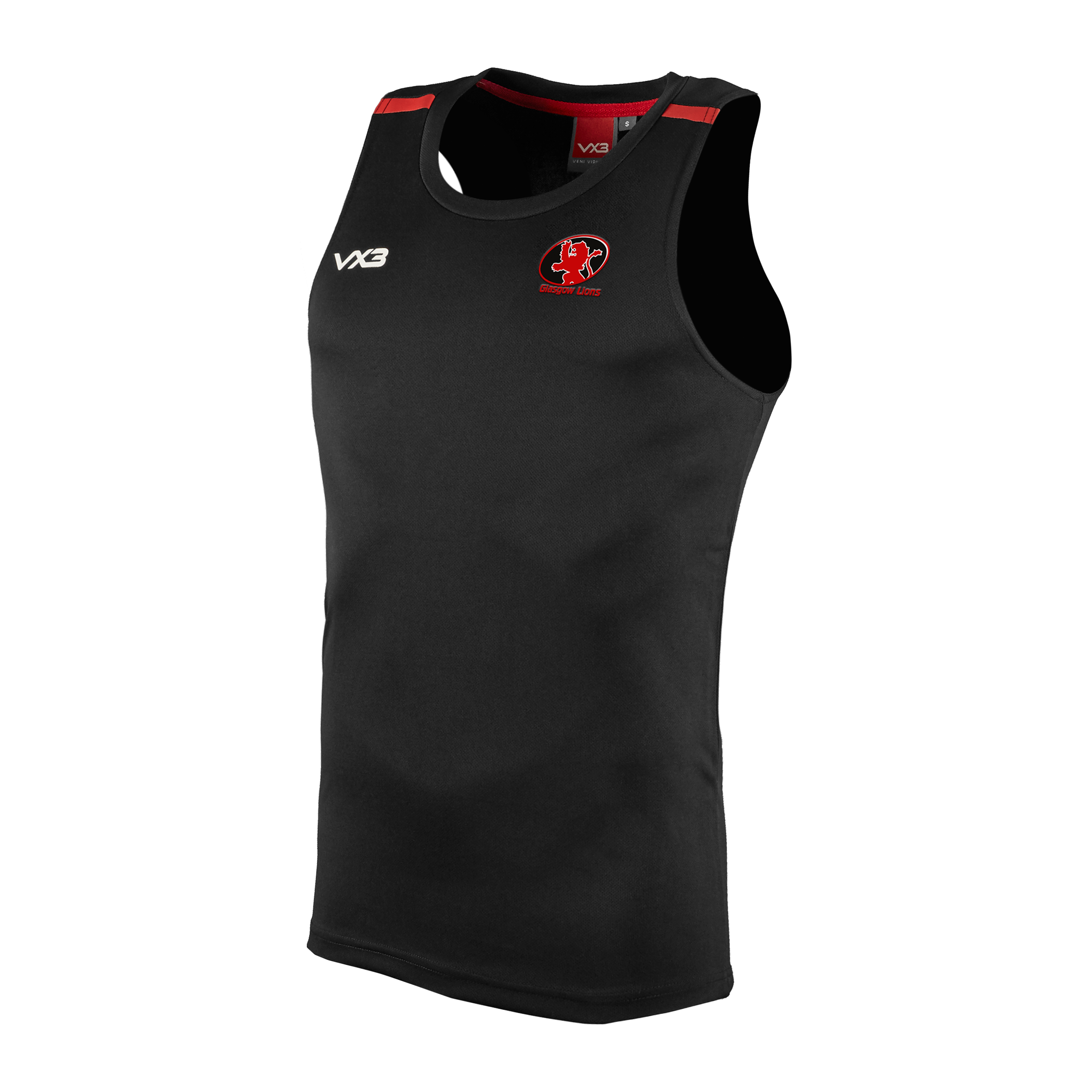 Glasgow Lions Touch Team Fortis Vest Black