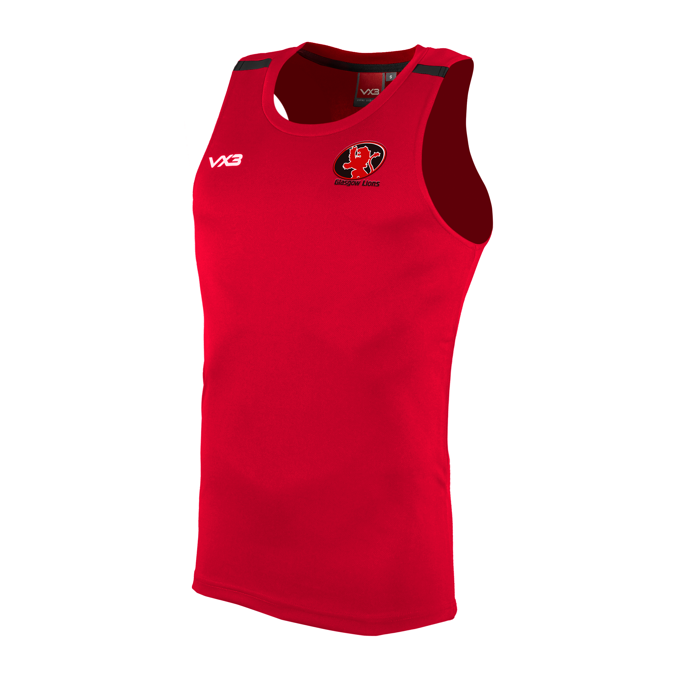 Glasgow Lions Touch Team Fortis Vest Red