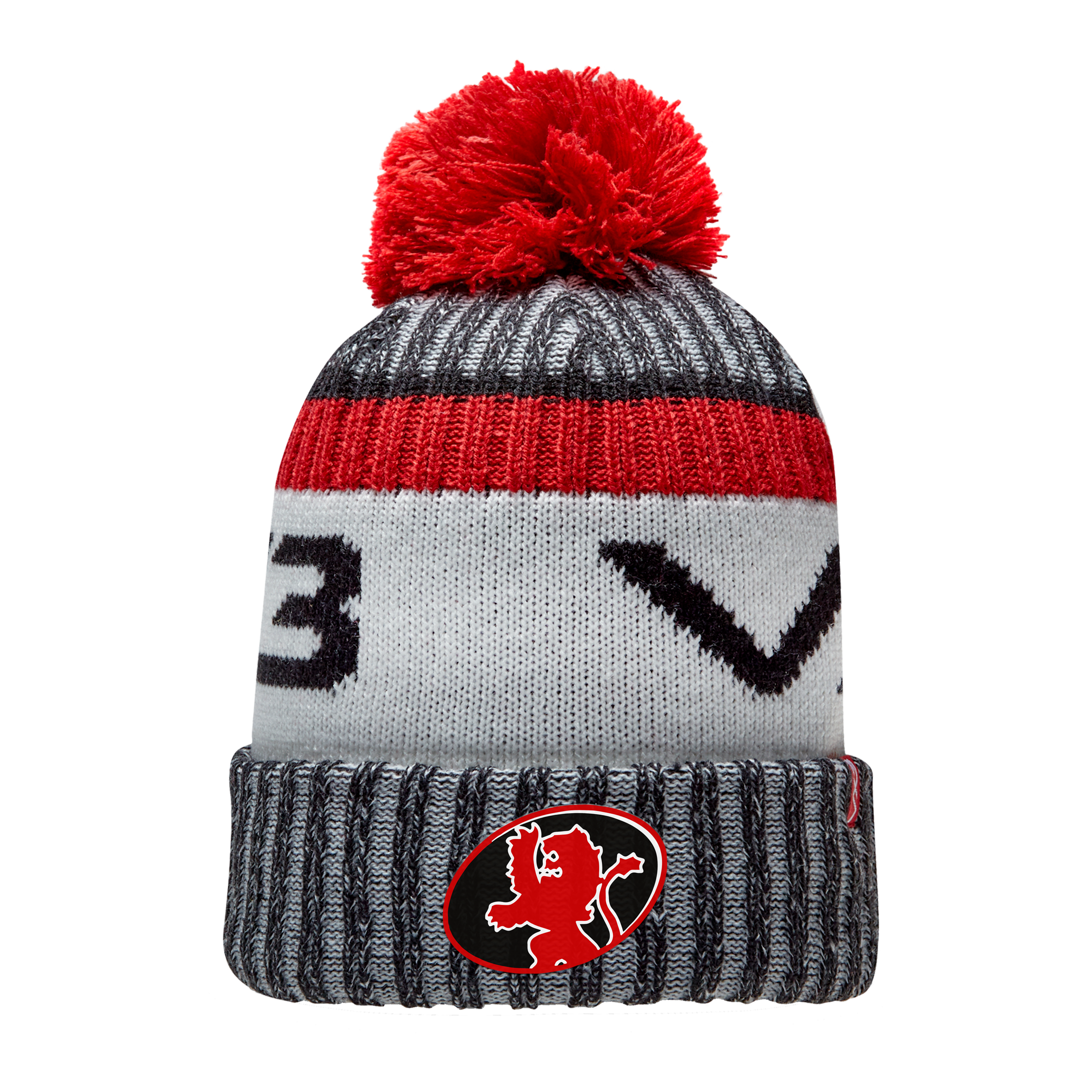 Glasgow Lions Touch Team Marl Bobble Hat