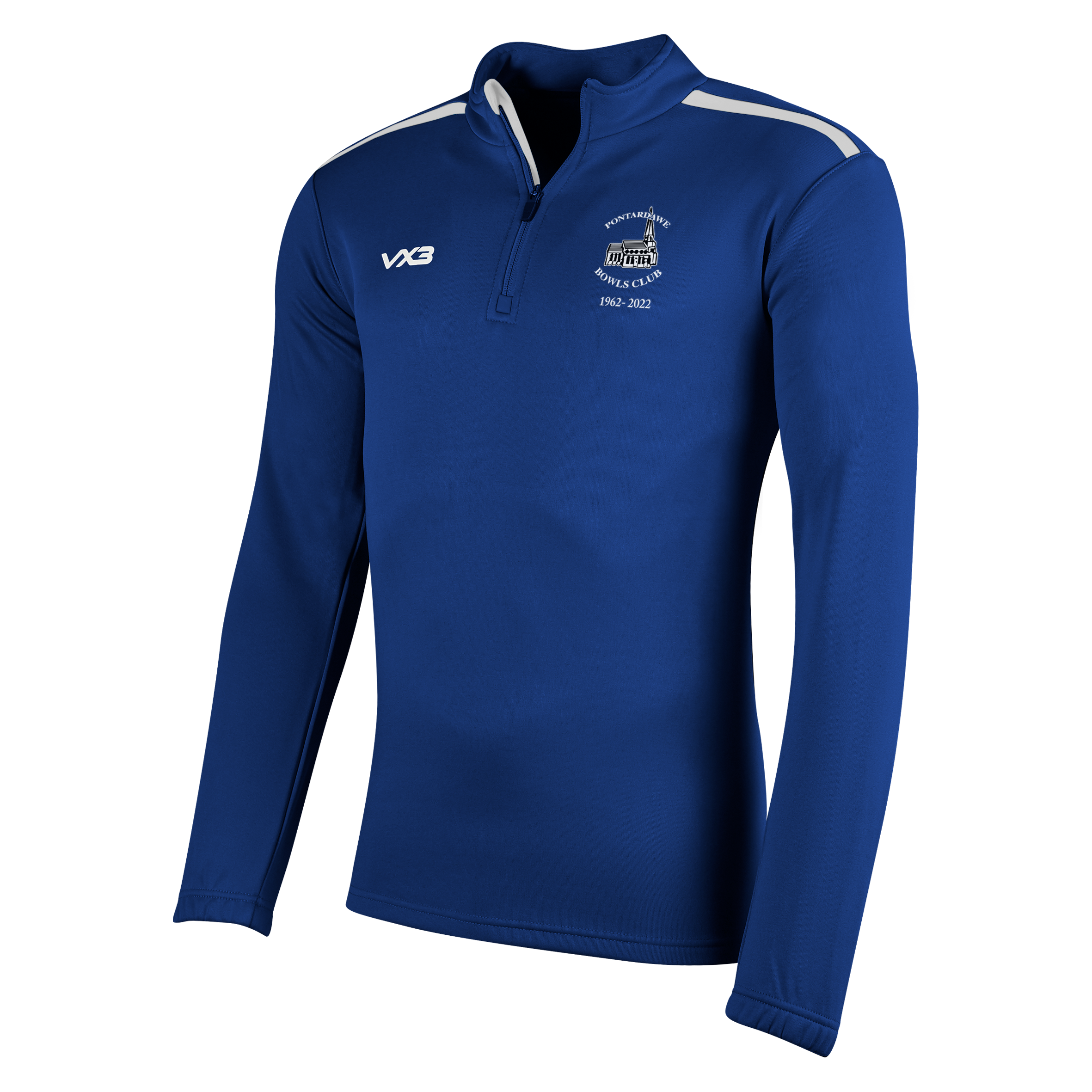 Pontardawe Bowls Club Fortis Half Zip Sweat