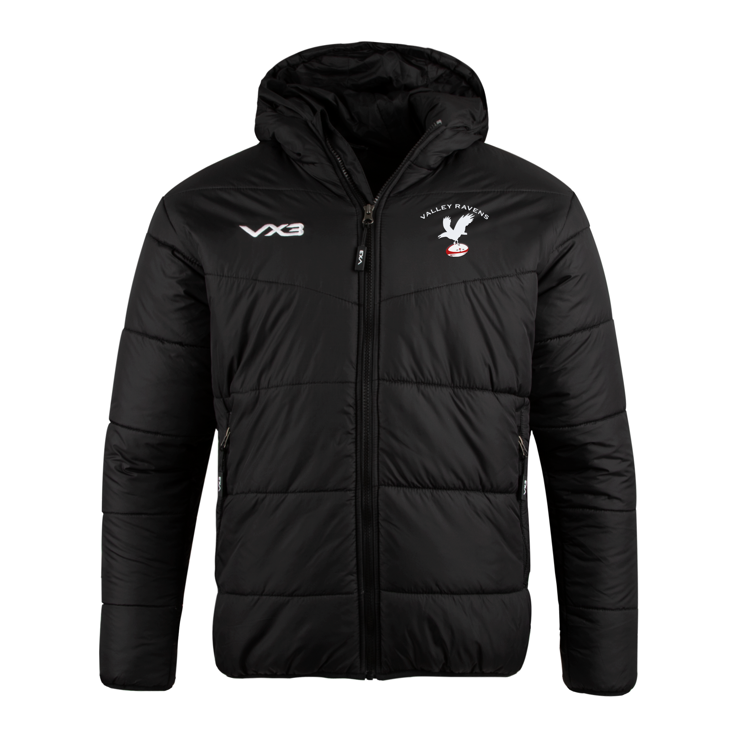 Valley Ravens RFC Lorica Quilted Jacket