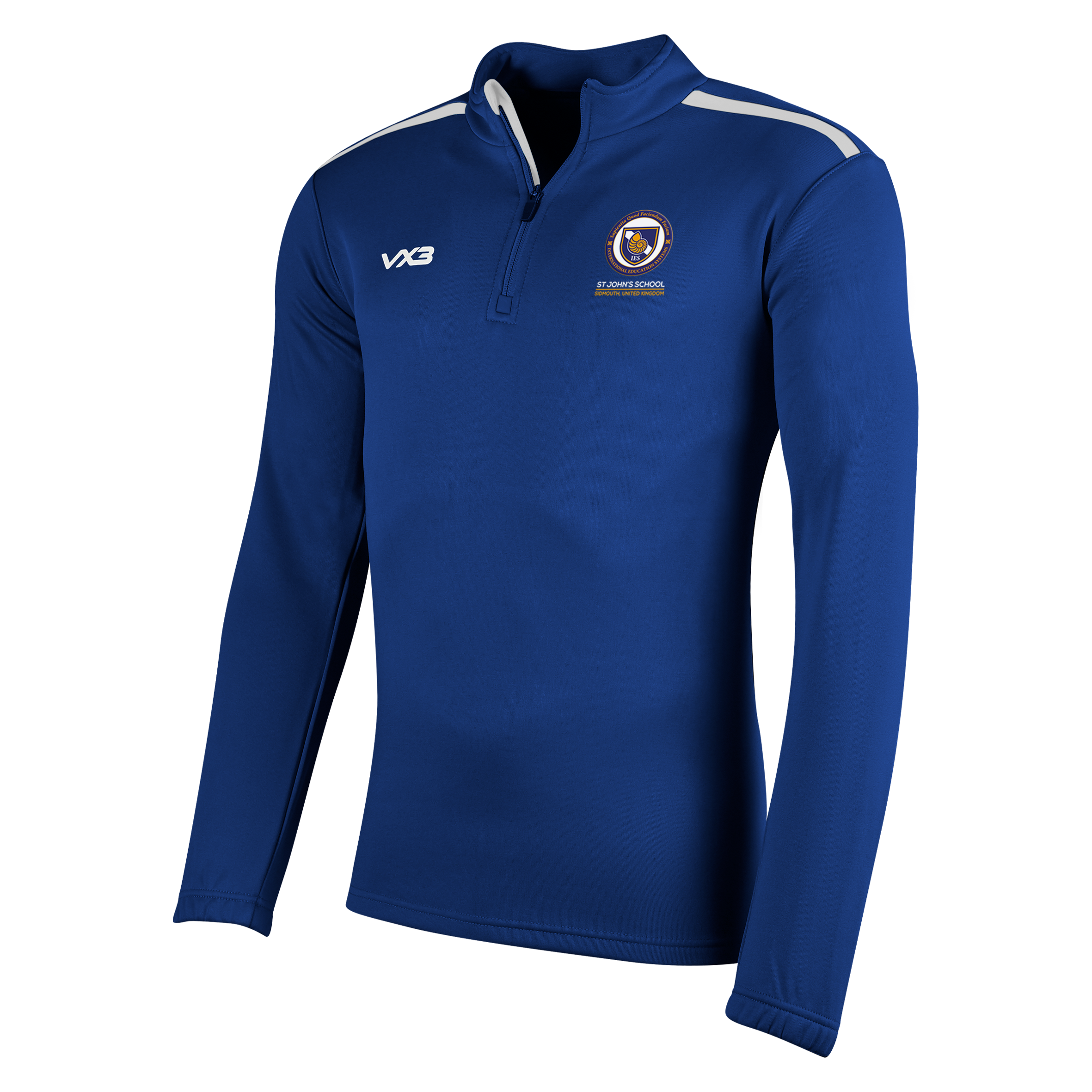 St. John's School Fortis Youth Half Zip Sweat