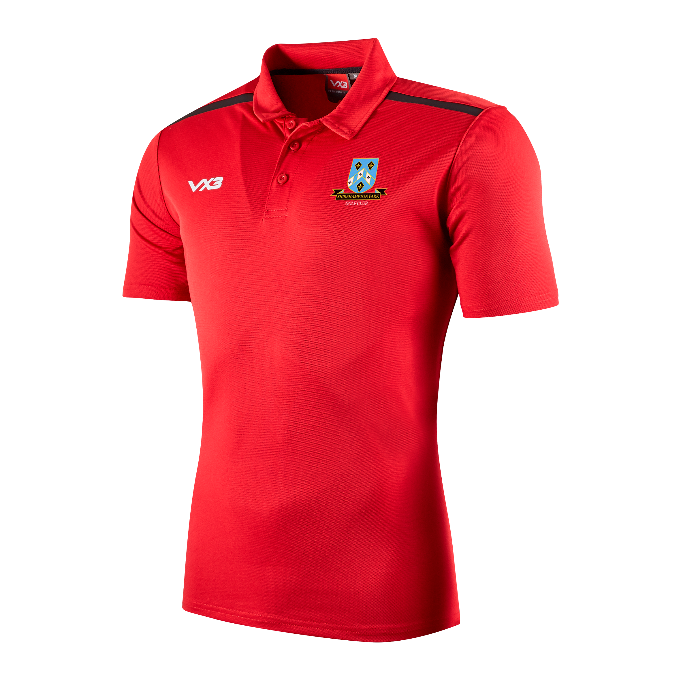 Shirehampton Golf Club Fortis Polo Red