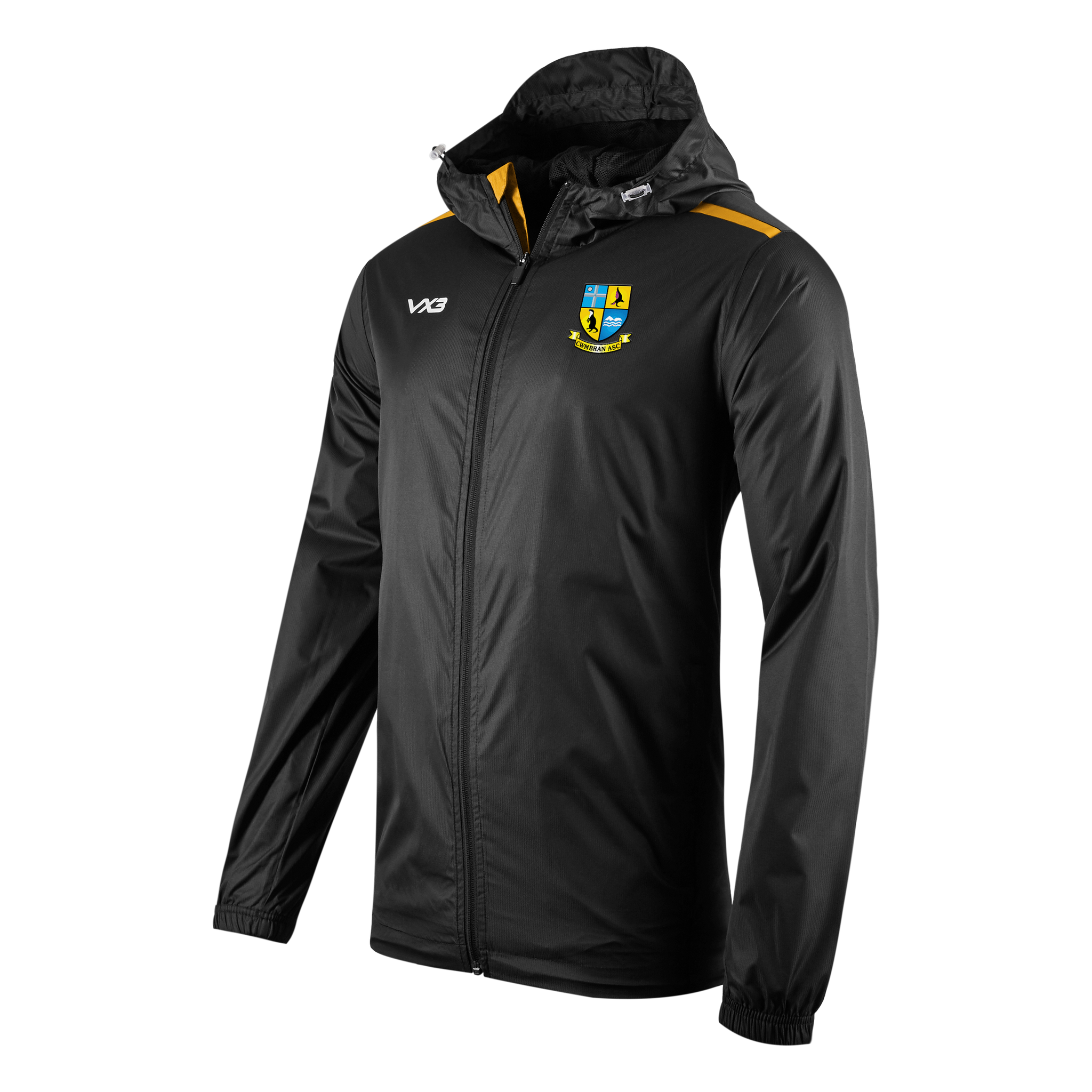 Cwmbran Otters Swimming Club Fortis Youth Full Zip Rain Jacket