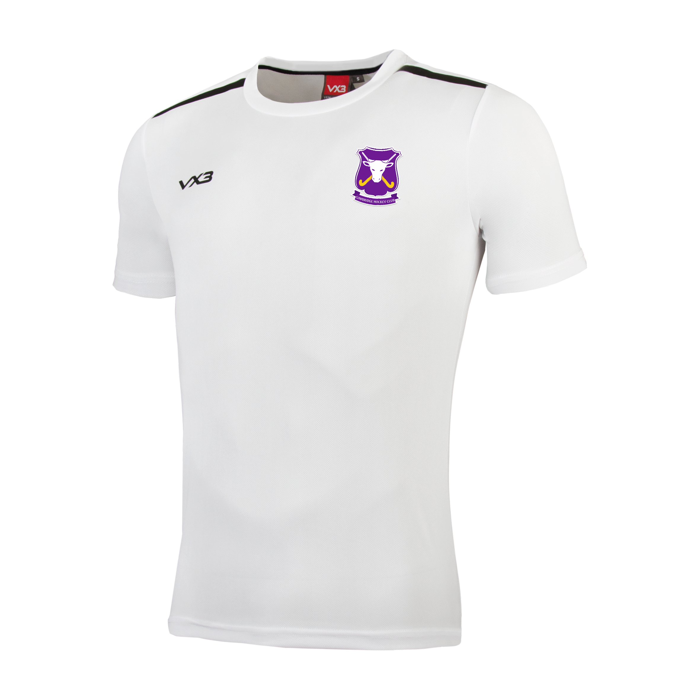 Cowbridge Hockey Club Fortis Youth Tee White
