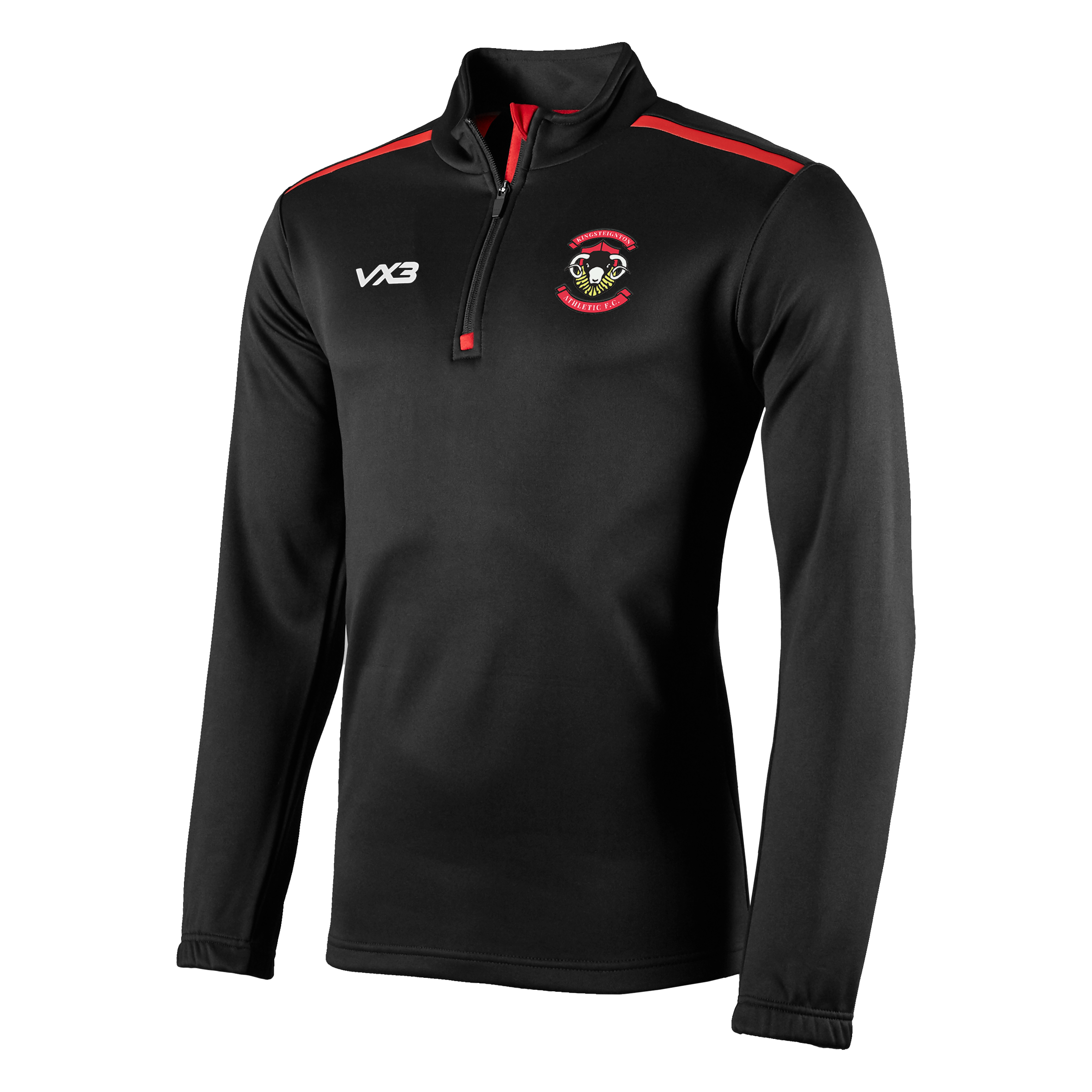 Kingsteignton AFC Fortis Youth Half Zip Sweat