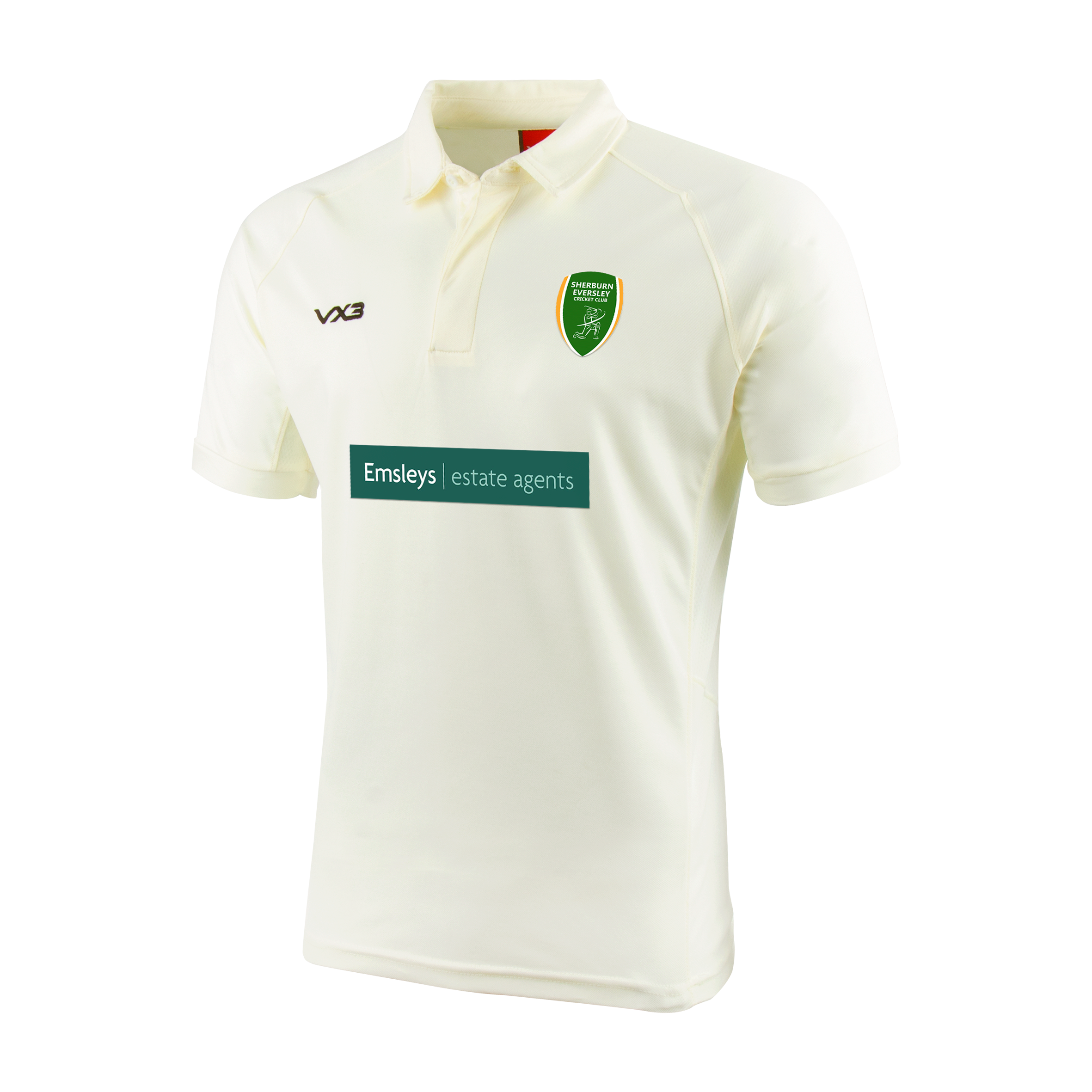 Sherburn Eversley Cricket Club Whites S/S Shirt