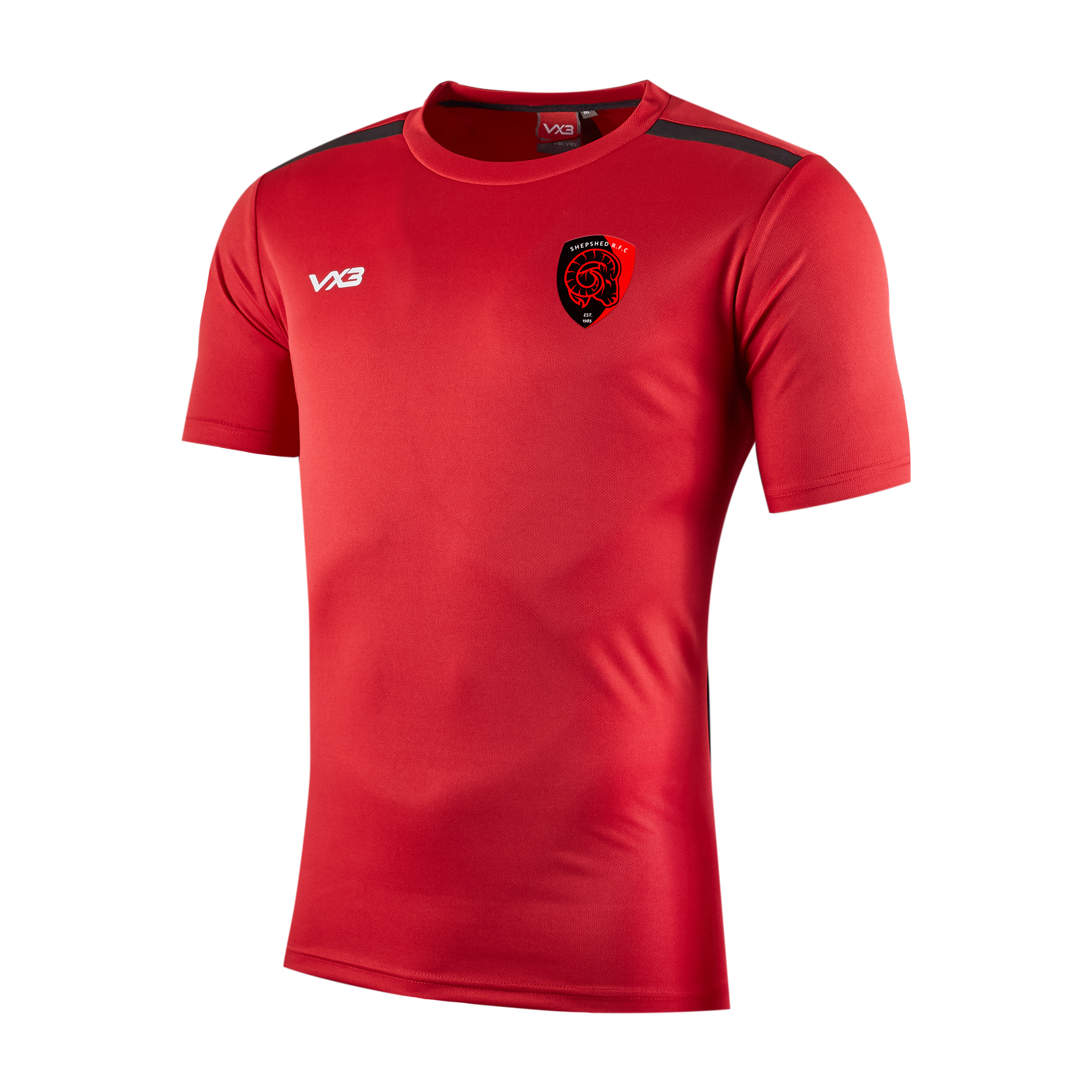 Shepshed RFC Fortis Youth Tee Red