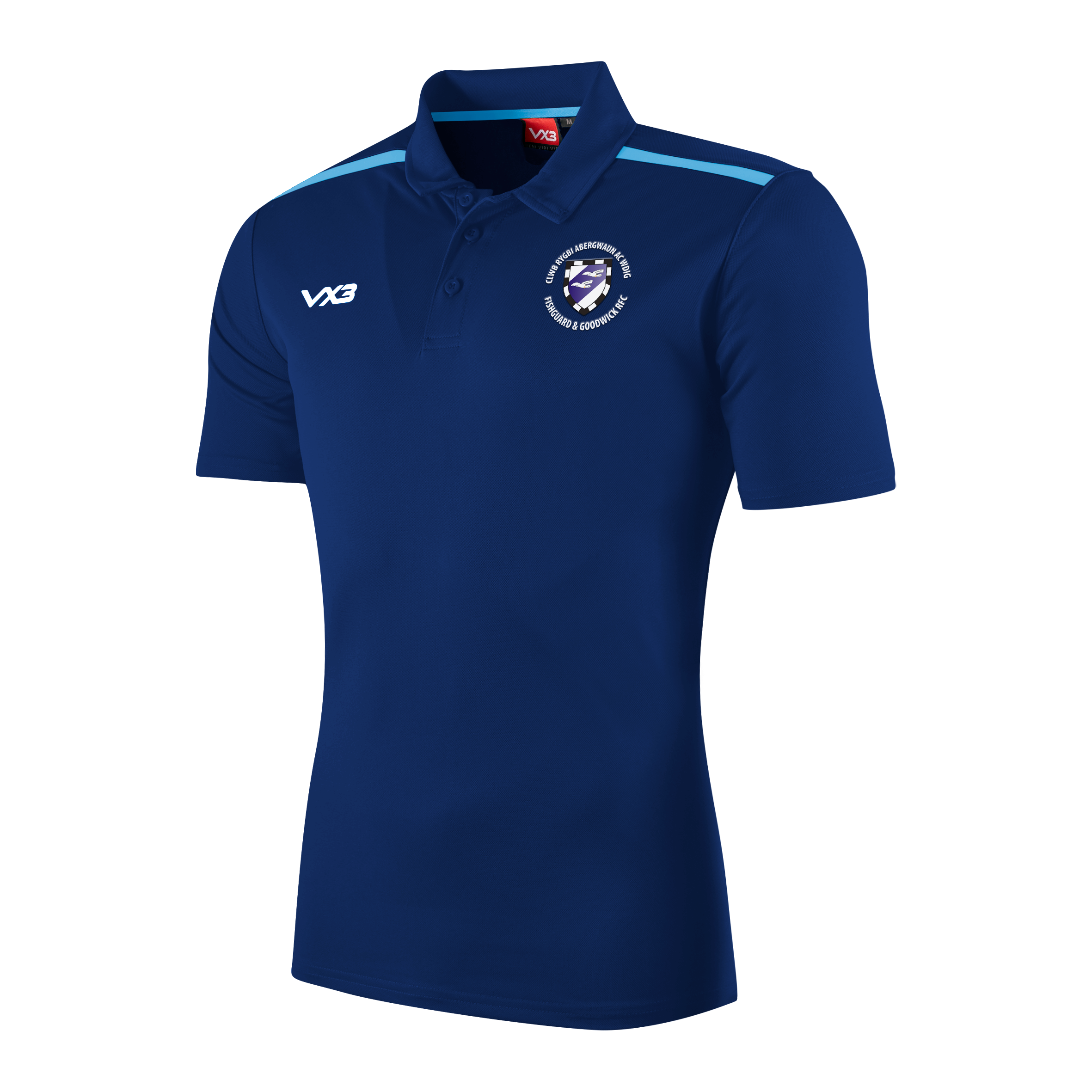 Fishguard and Goodwick RFC Fortis Polo Navy