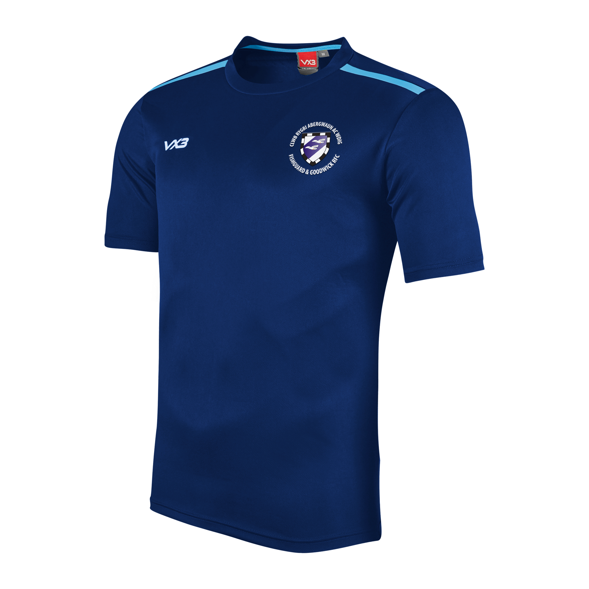 Fishguard and Goodwick RFC Fortis Youth Tee Navy