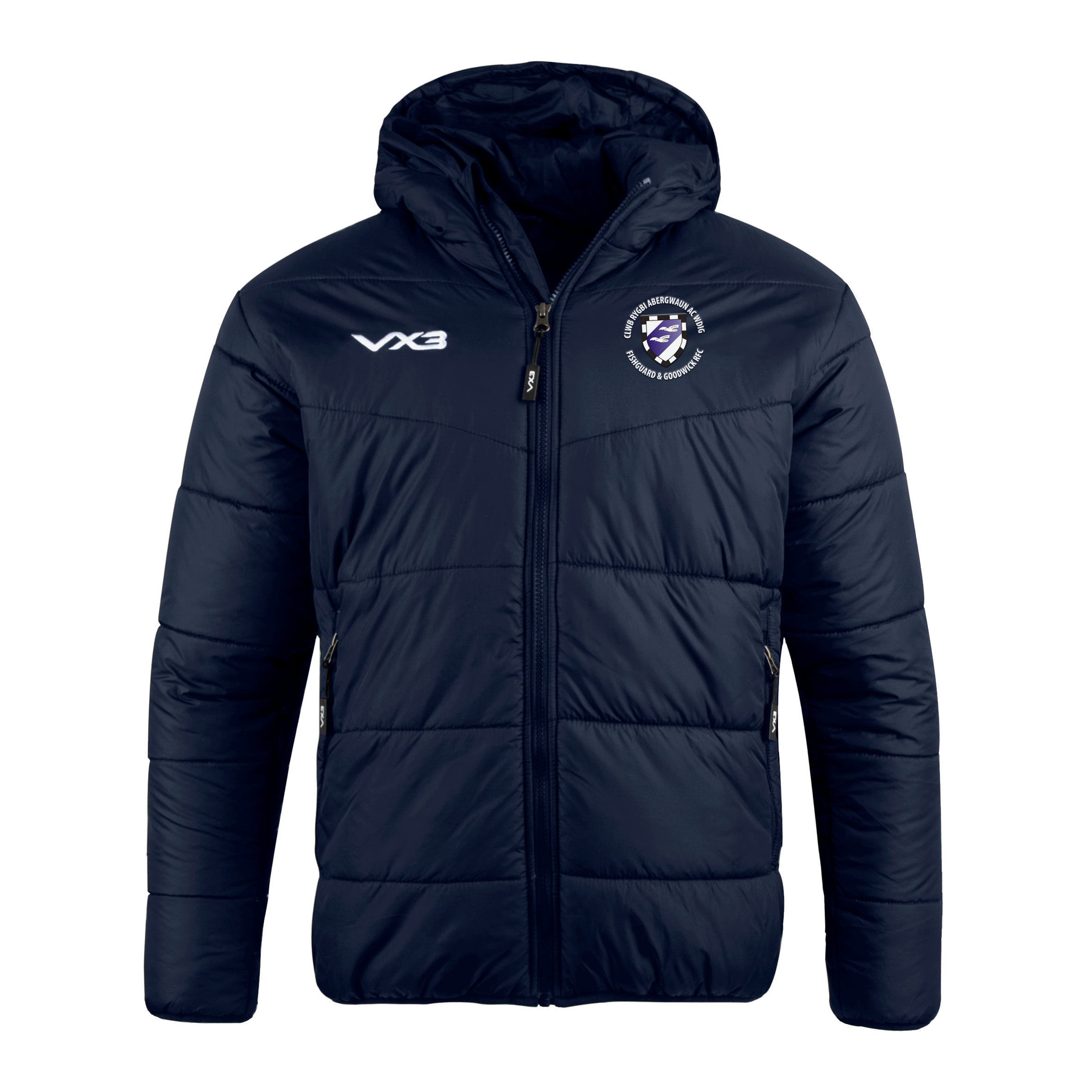 Fishguard and Goodwick RFC Lorica Youth Quilted Jacket