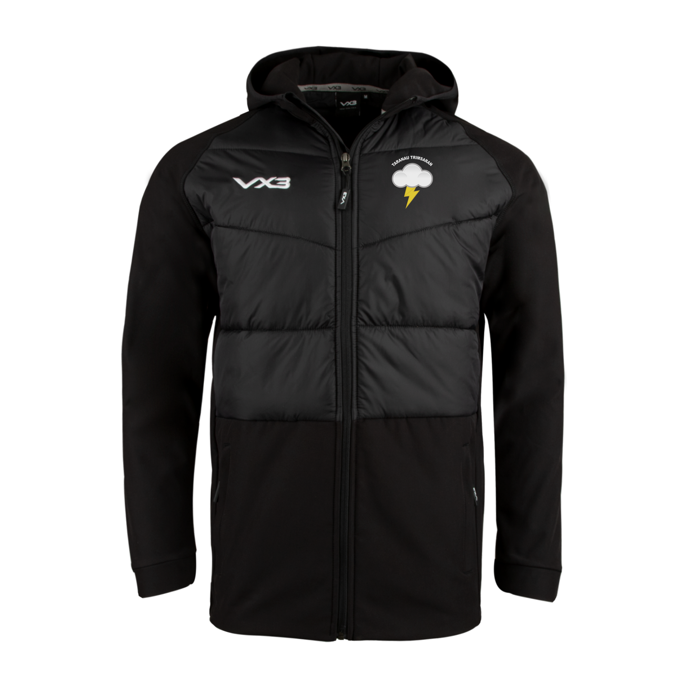 Taranau Trimsaran Netball Club Tempest Hybrid Jacket