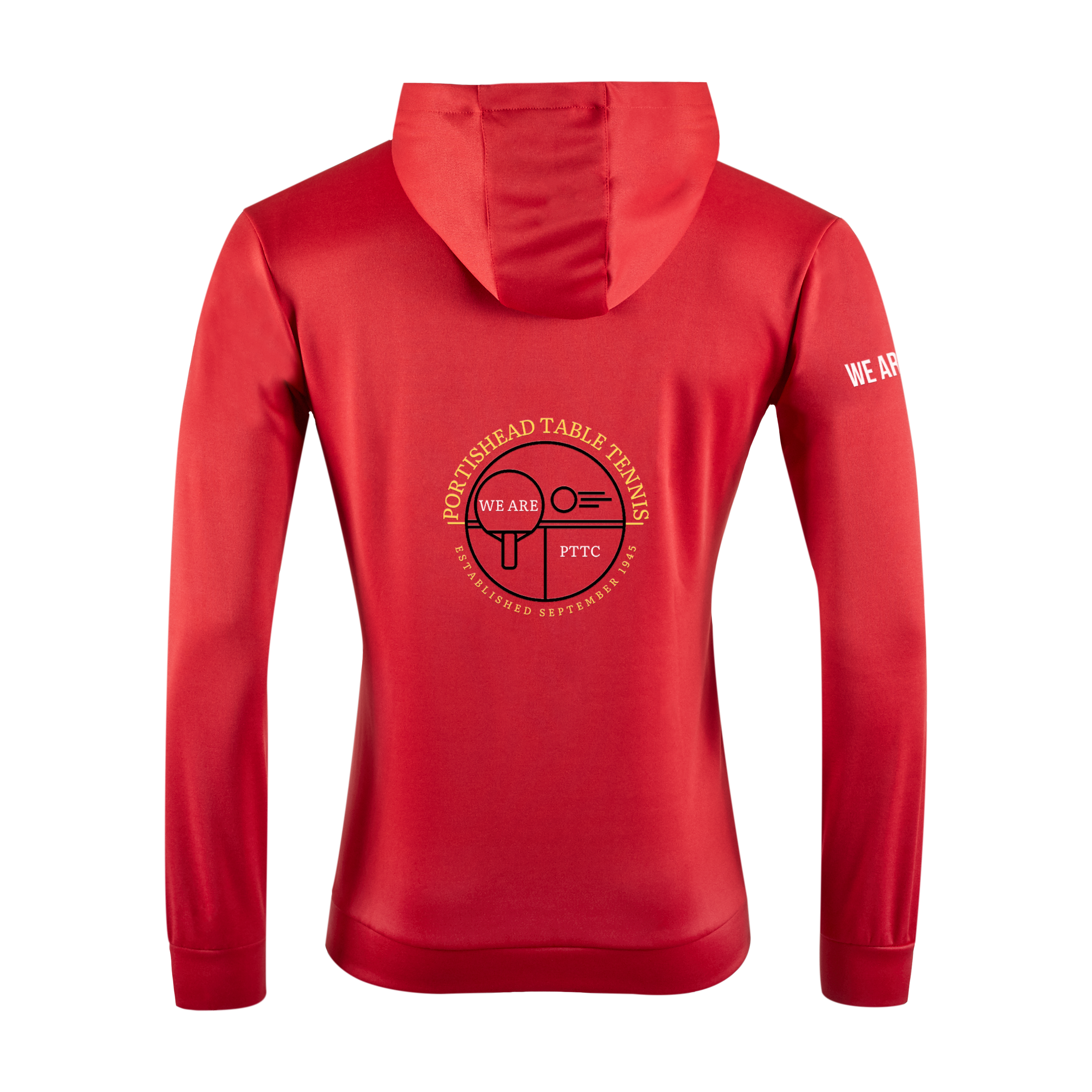 Portishead Table Tennis Club Seniors Fortis Hoodie Red