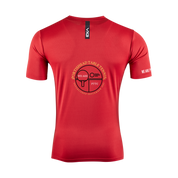 Portishead Table Tennis Club Youth Fortis Tee Red