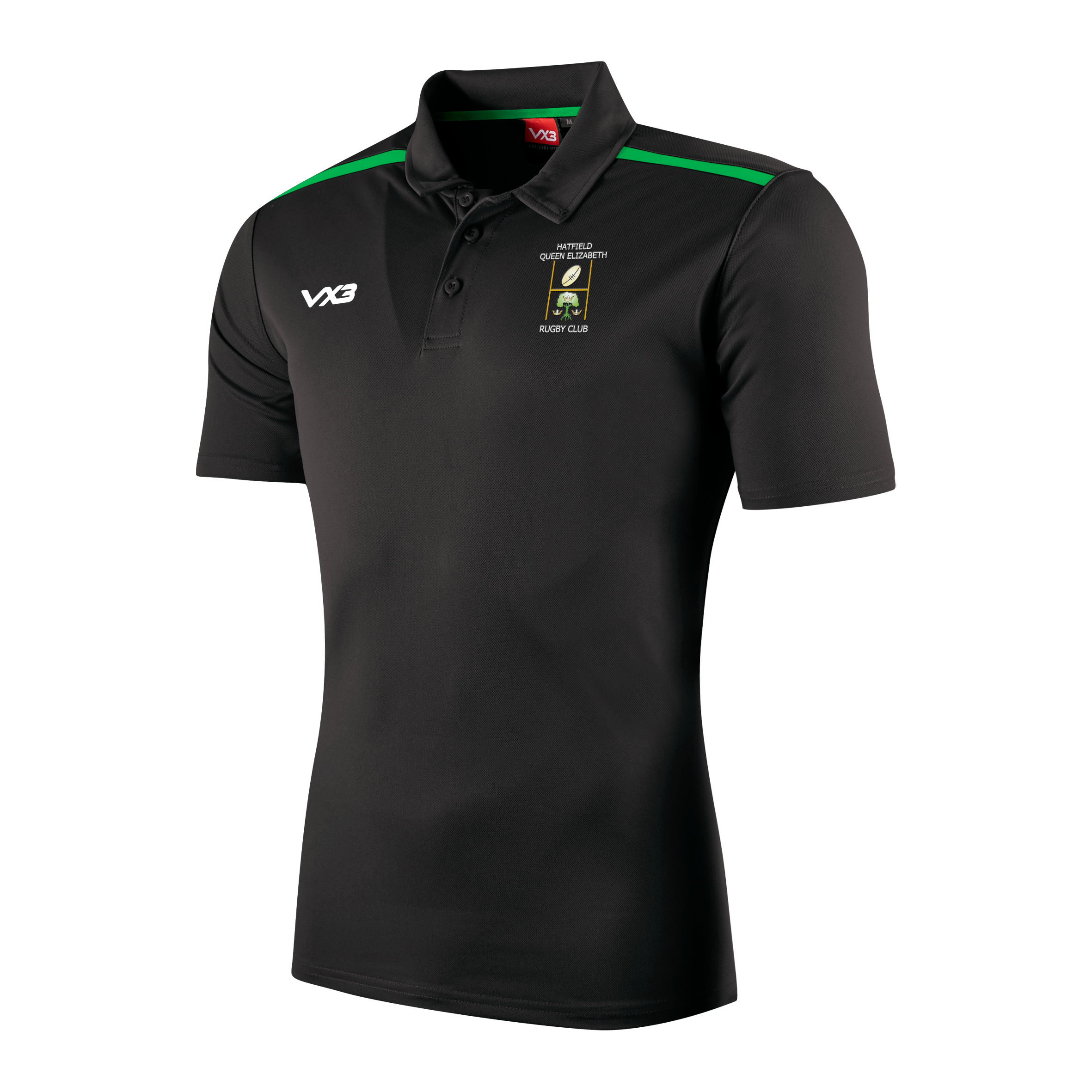 Hatfield Queen Elizabeth Rugby Club Fortis Polo – VX3