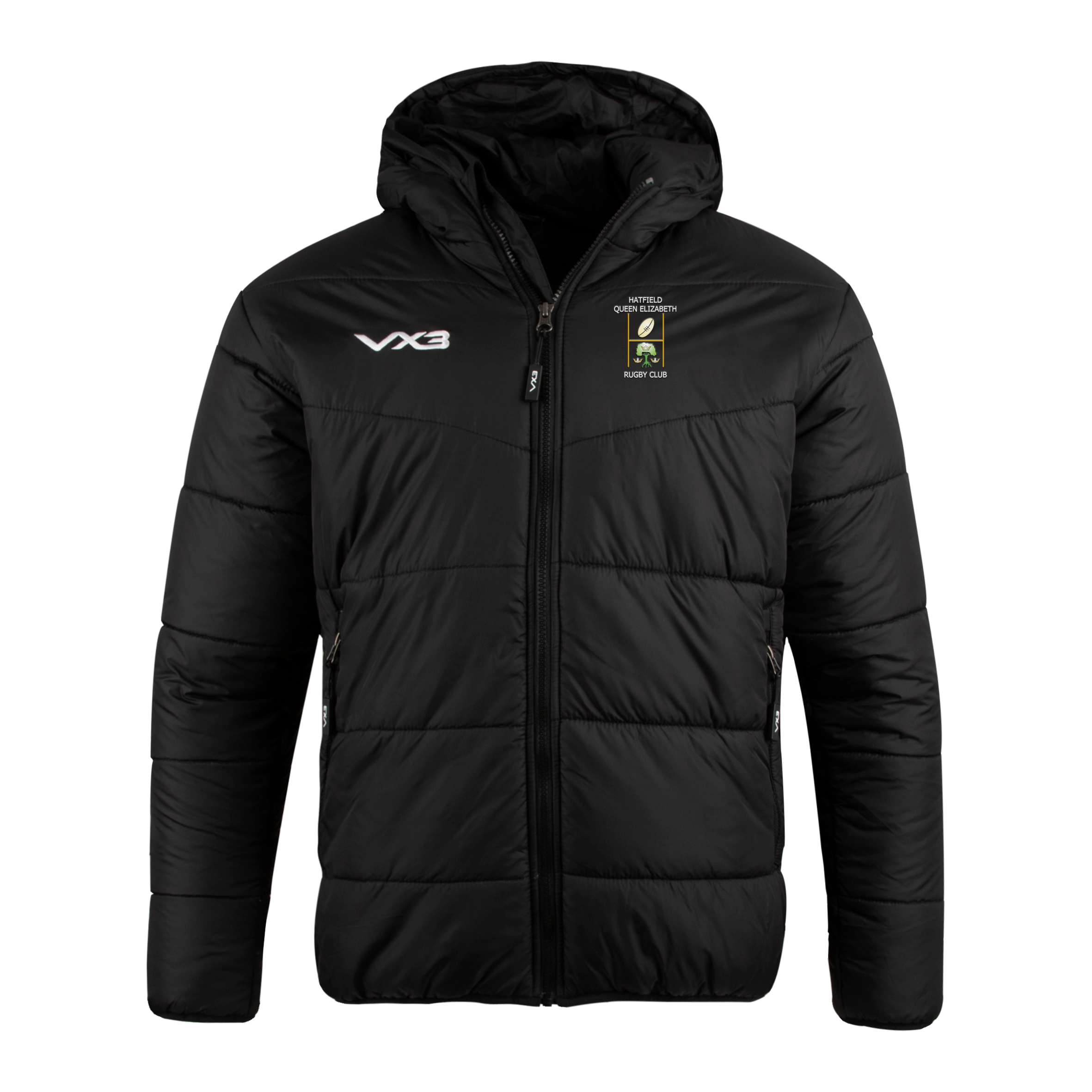 Hatfield Queen Elizabeth Rugby Club Lorica Quilted Jacket – VX3