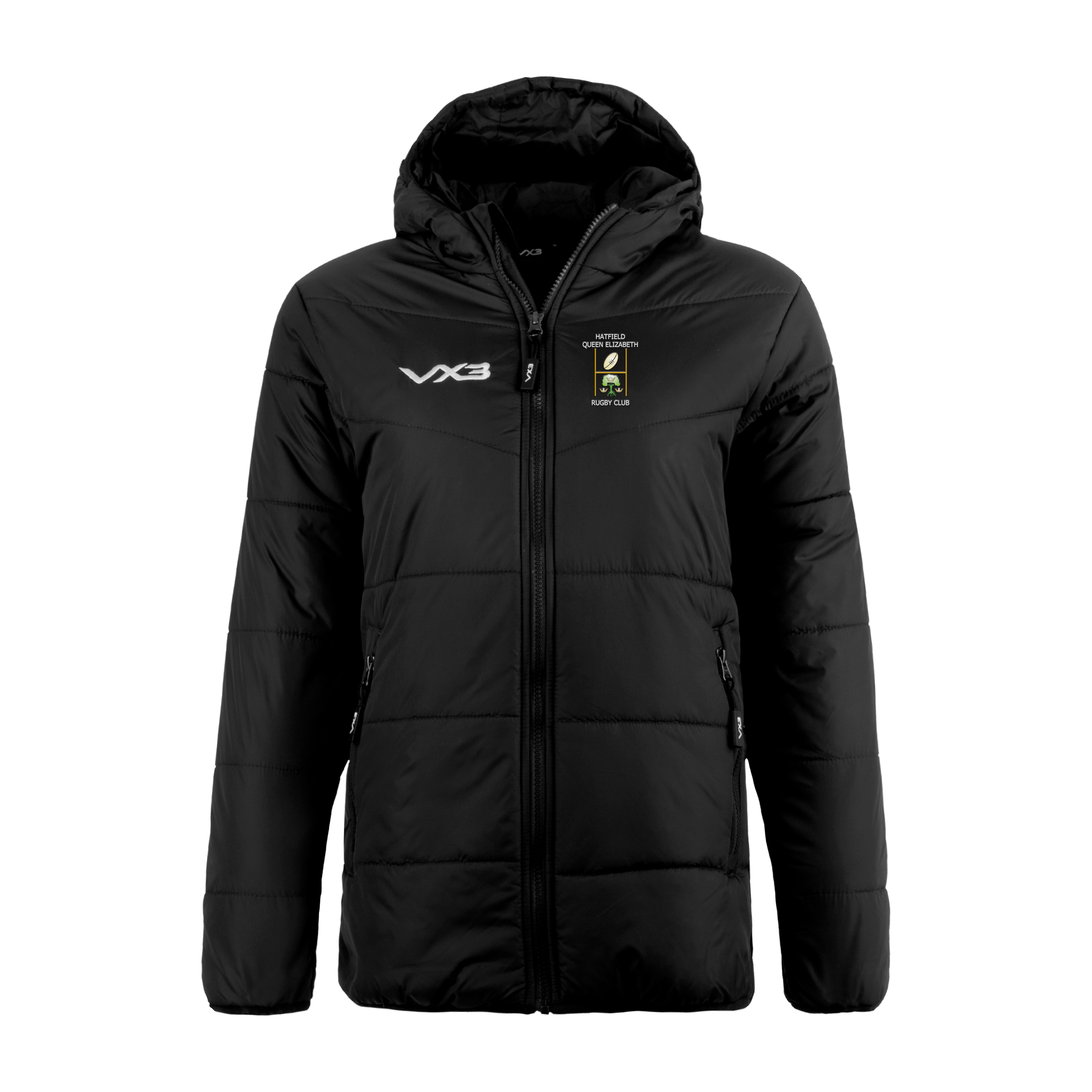 Hatfield Queen Elizabeth Rugby Club Lorica Ladies Quilted Jacket