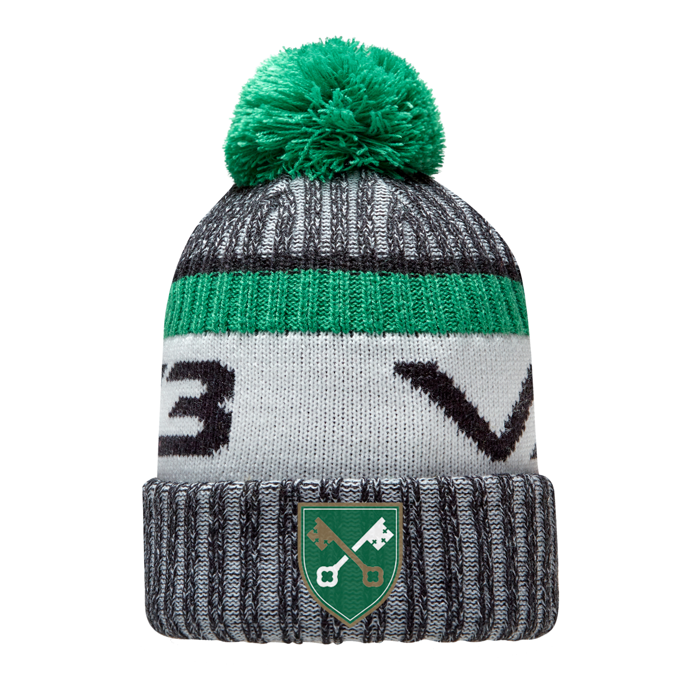 St Peters Prep School Marl Bobble Hat