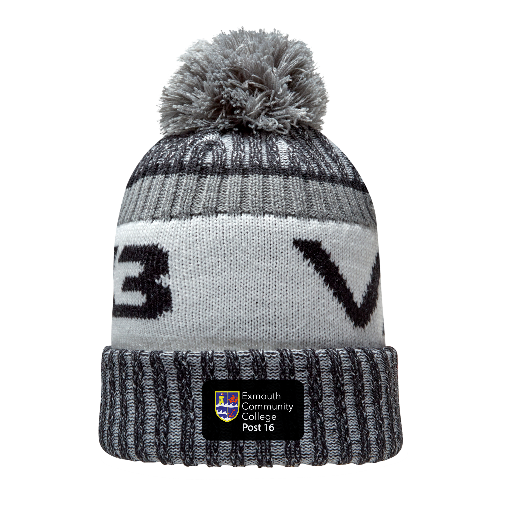 Exmouth Community College Marl Bobble Hat