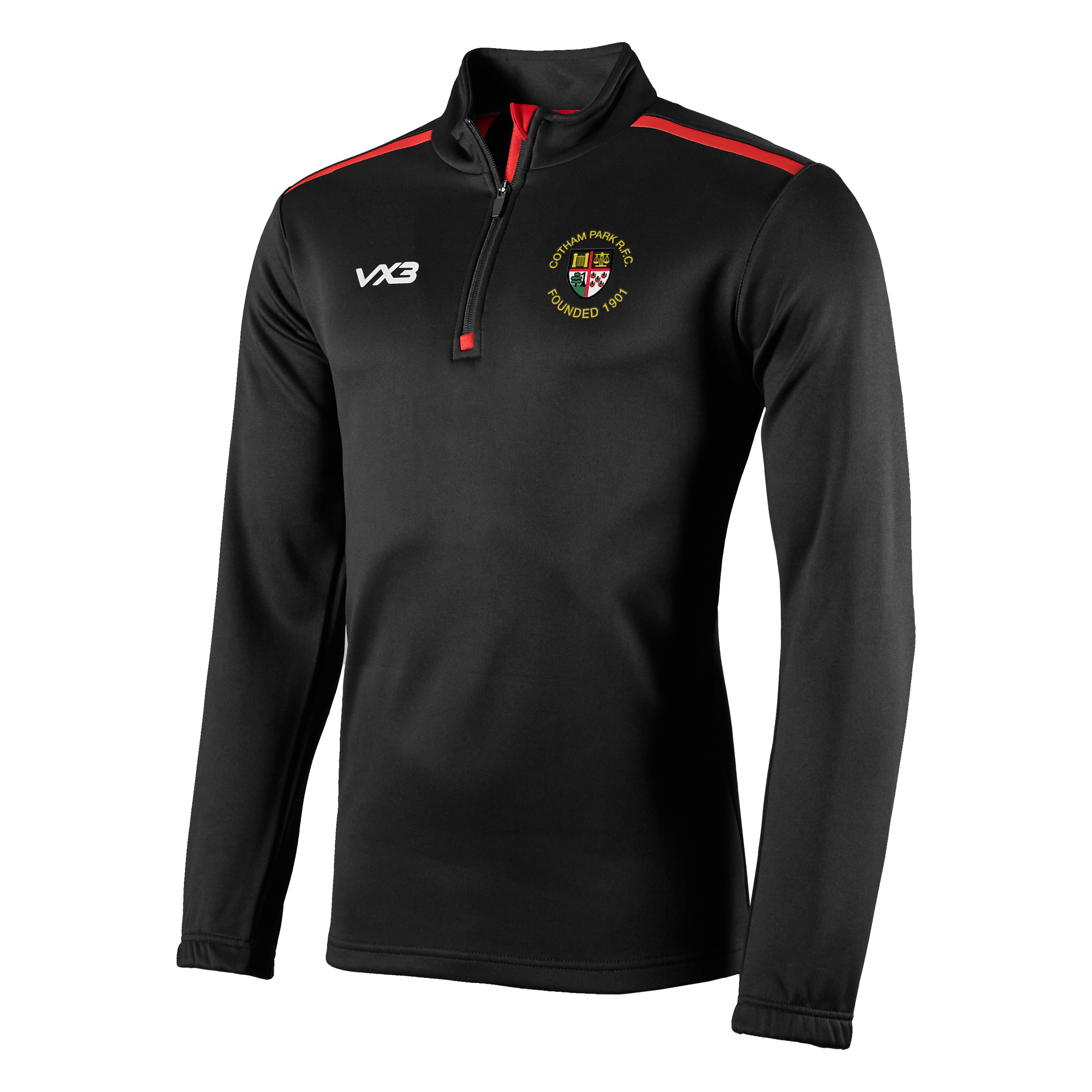 Cotham Park RFC Fortis Youth Half Zip Sweat