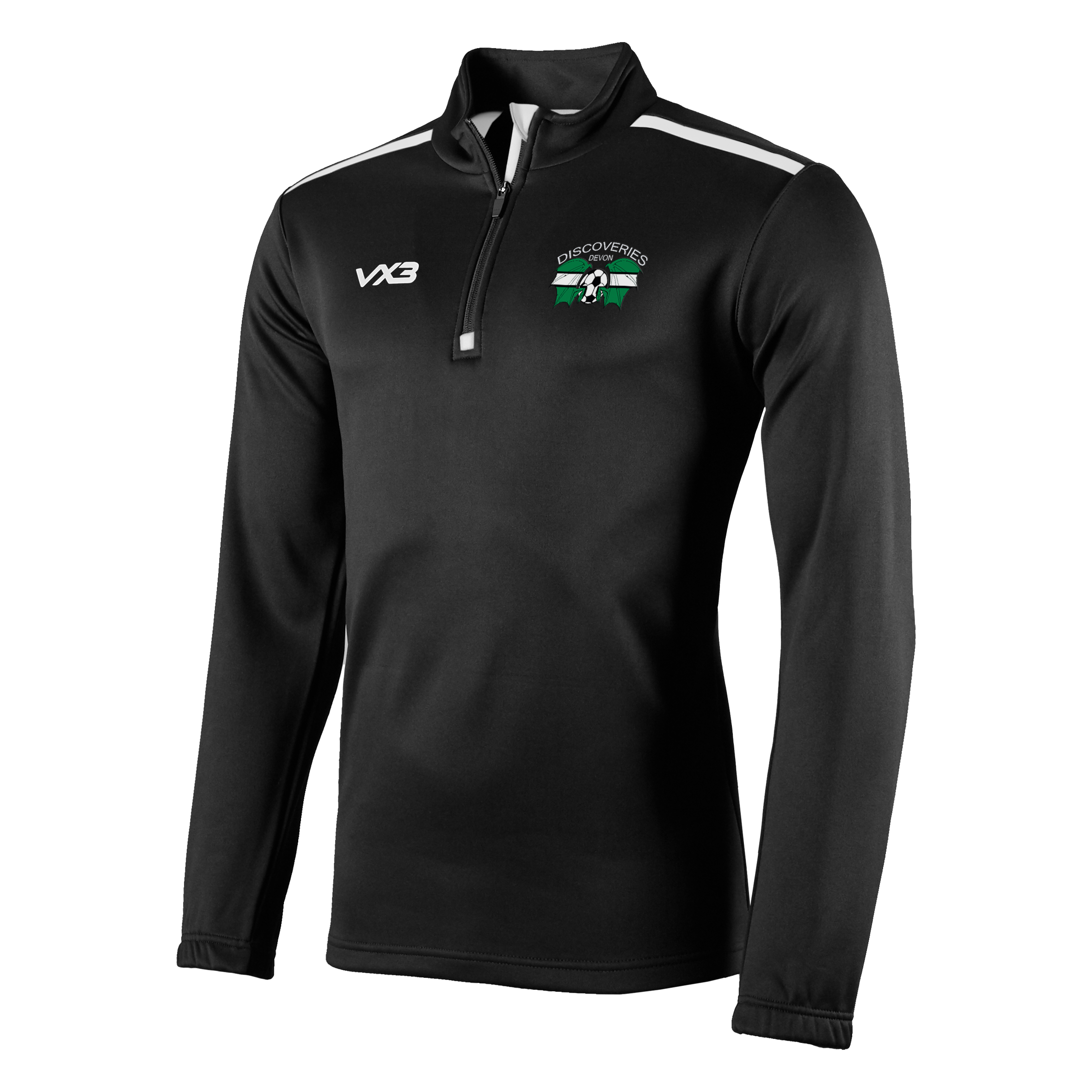 Discoveries Devon FC Fortis Youth Half Zip Sweat