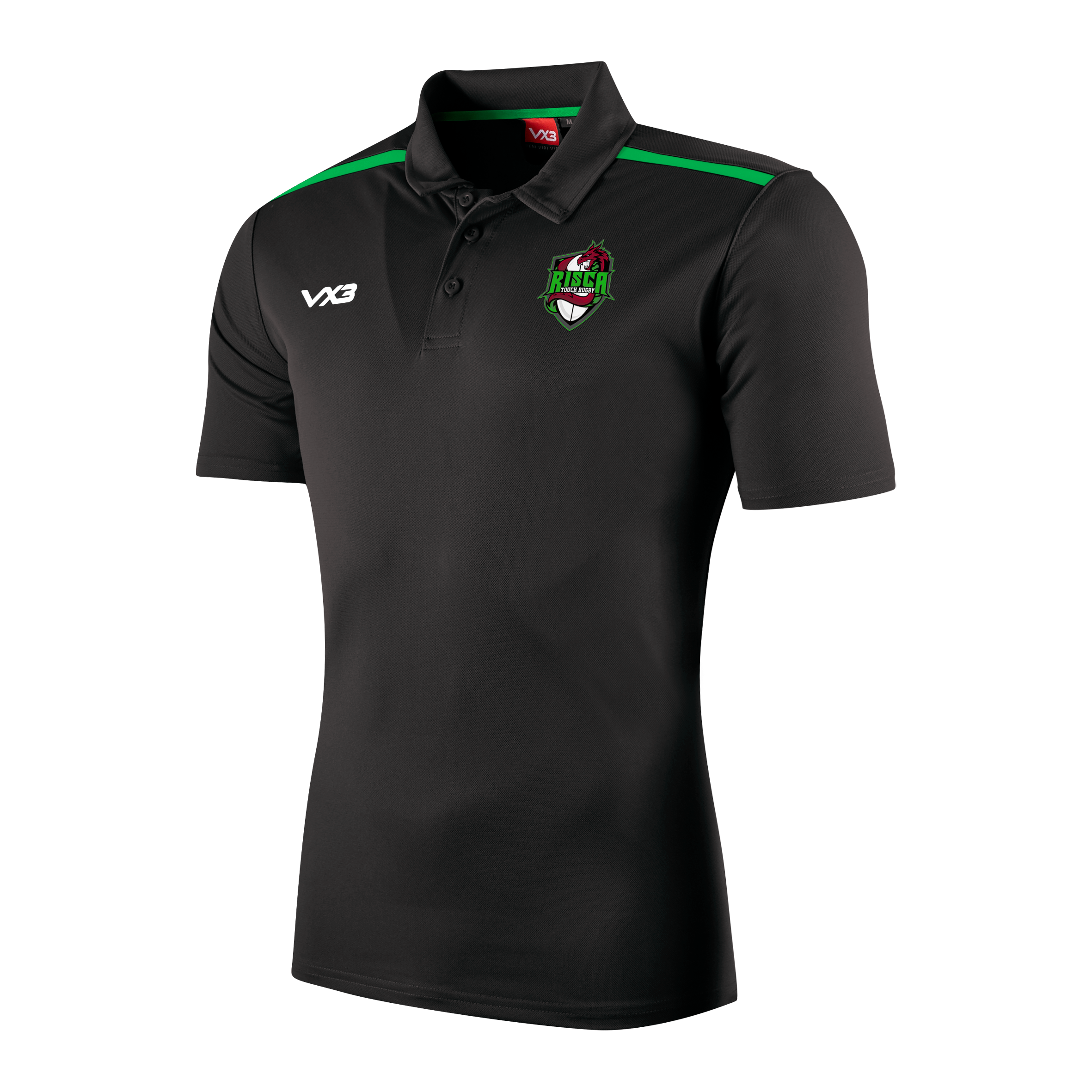 Risca Touch Rugby Fortis Polo
