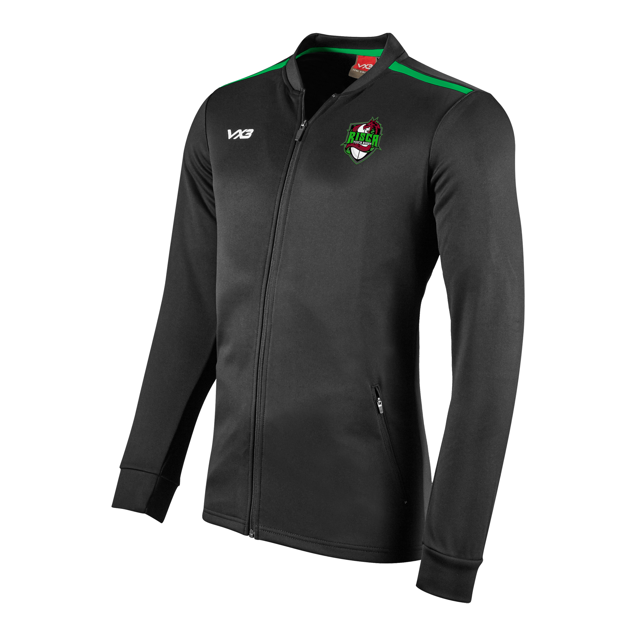 Risca Touch Rugby Fortis Presentation Jacket