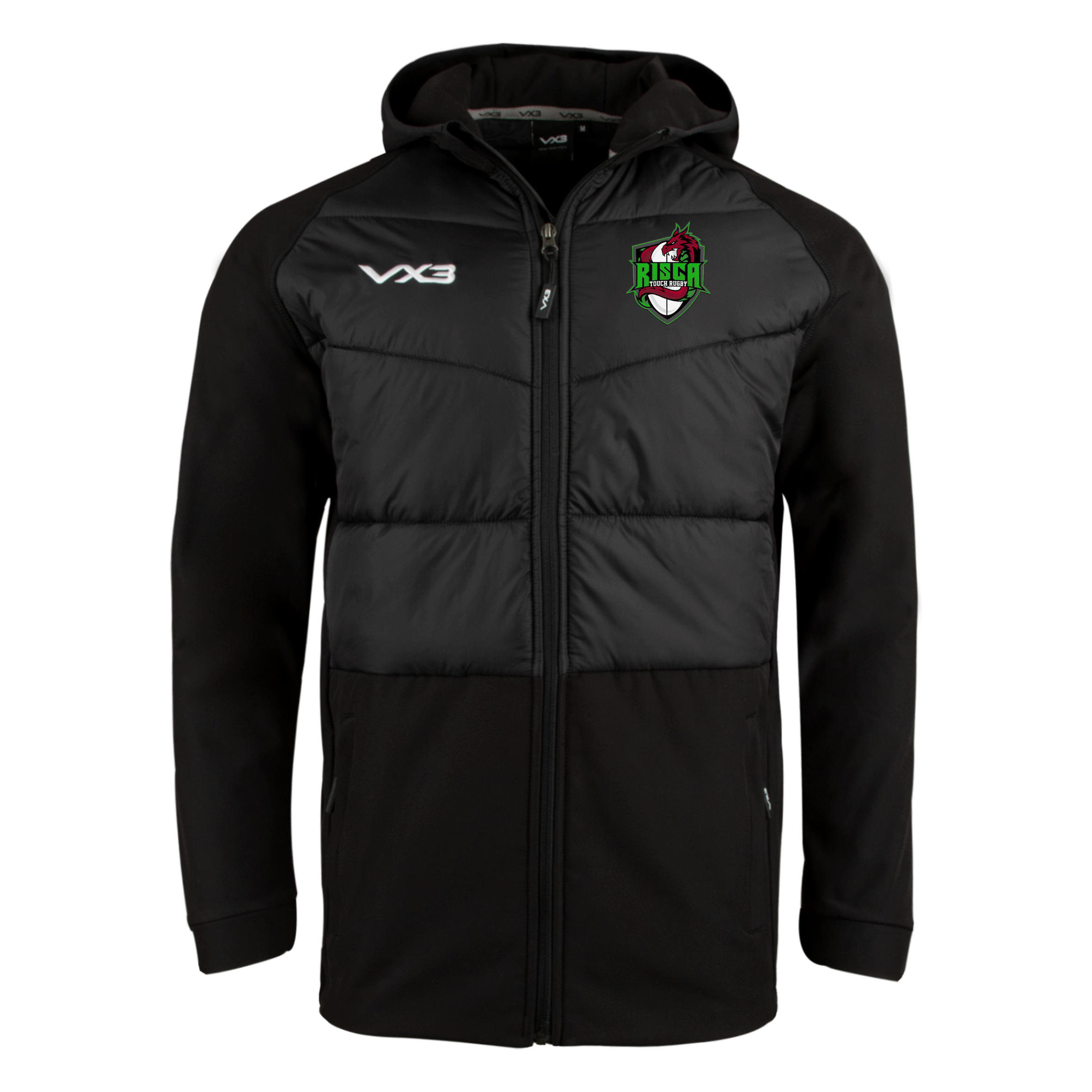 Risca Touch Rugby Tempest Hybrid Jacket – VX3