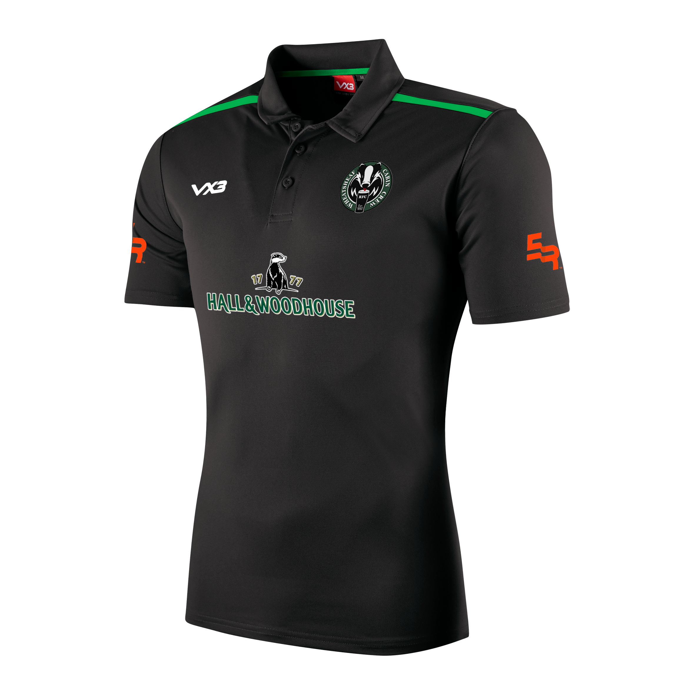 Wheatsheaf Cabin Crew RFC Fortis Sponsor Polo