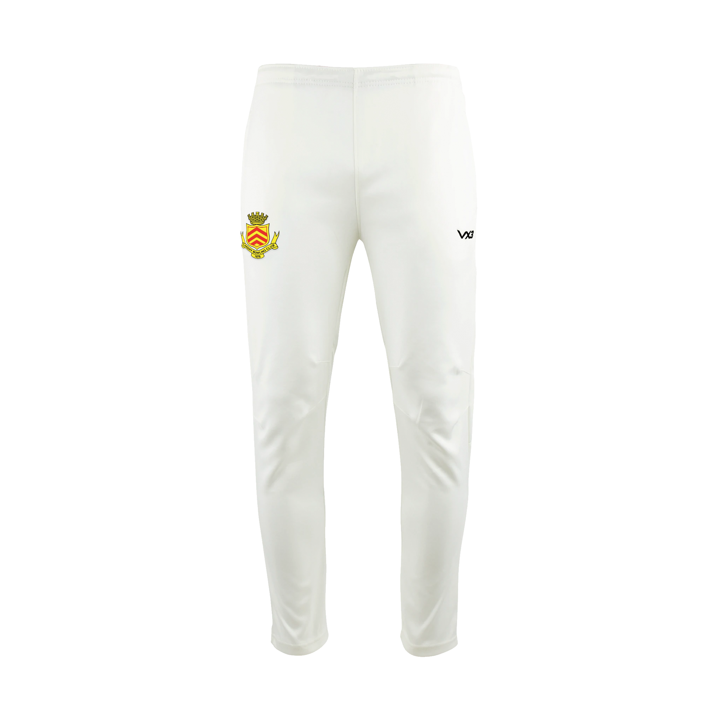 Cardiff Bowls Youth Trousers White