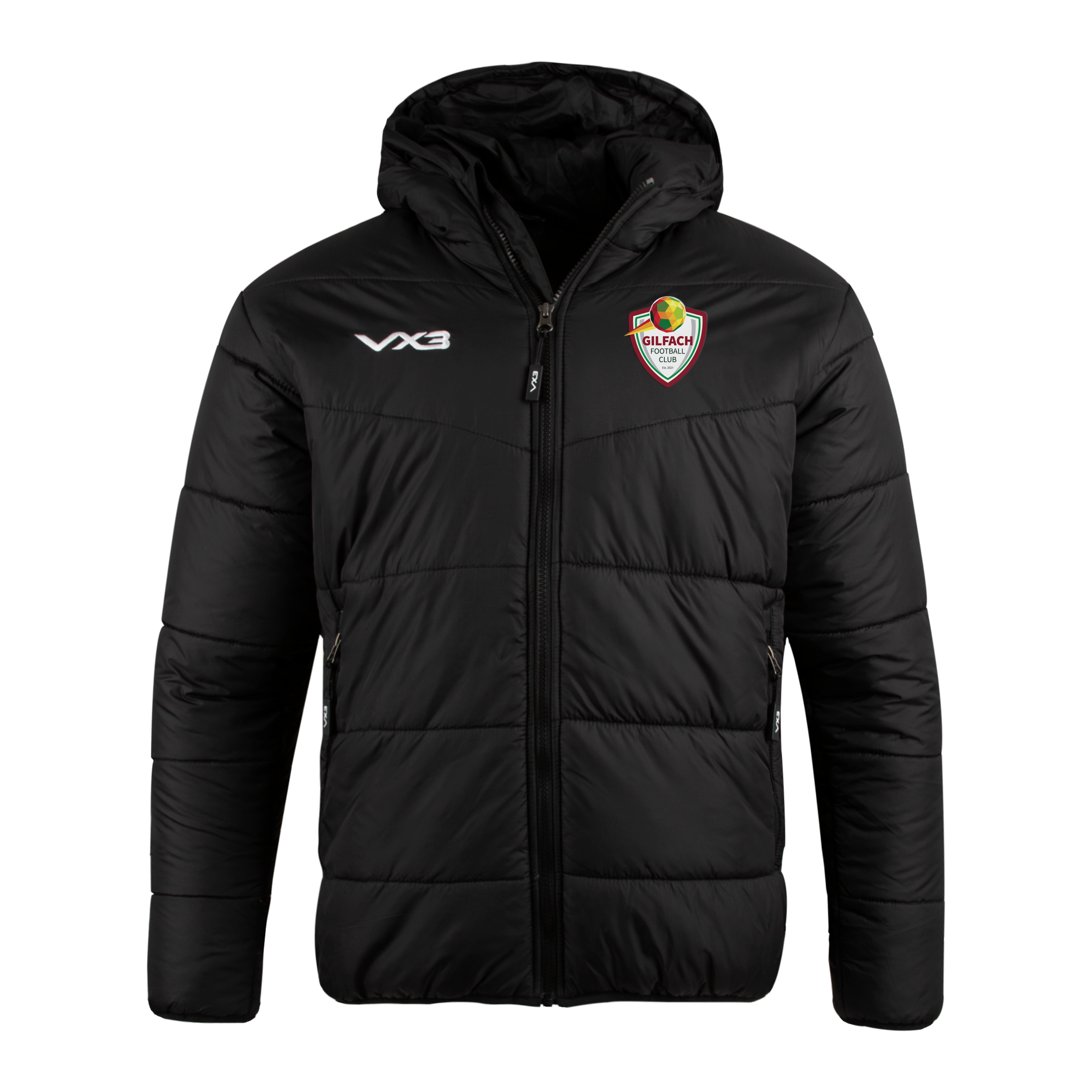 Gilfach FC Lorica Youth Quilted Jacket