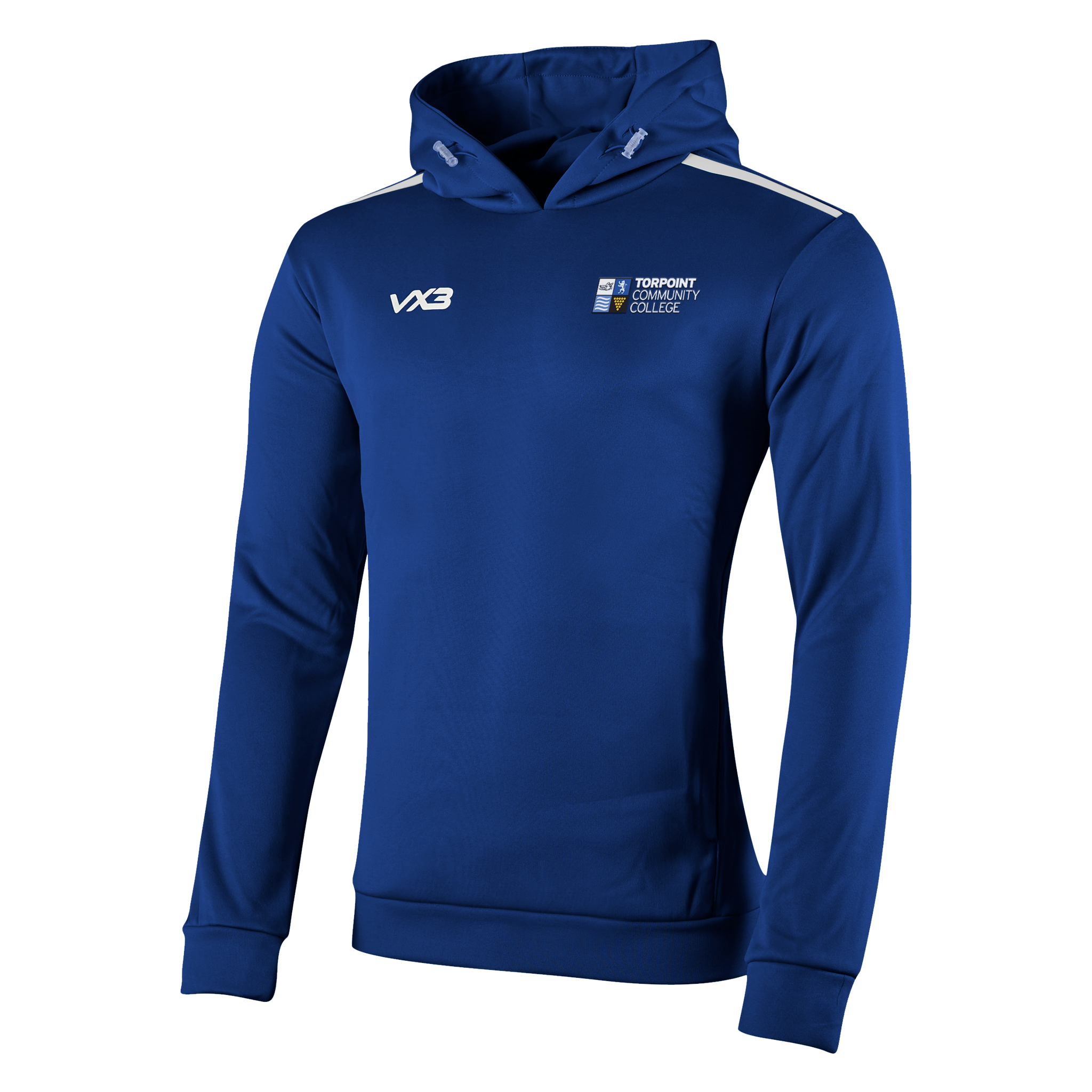 Torpoint Community College Fortis Youth Hoodie Navy