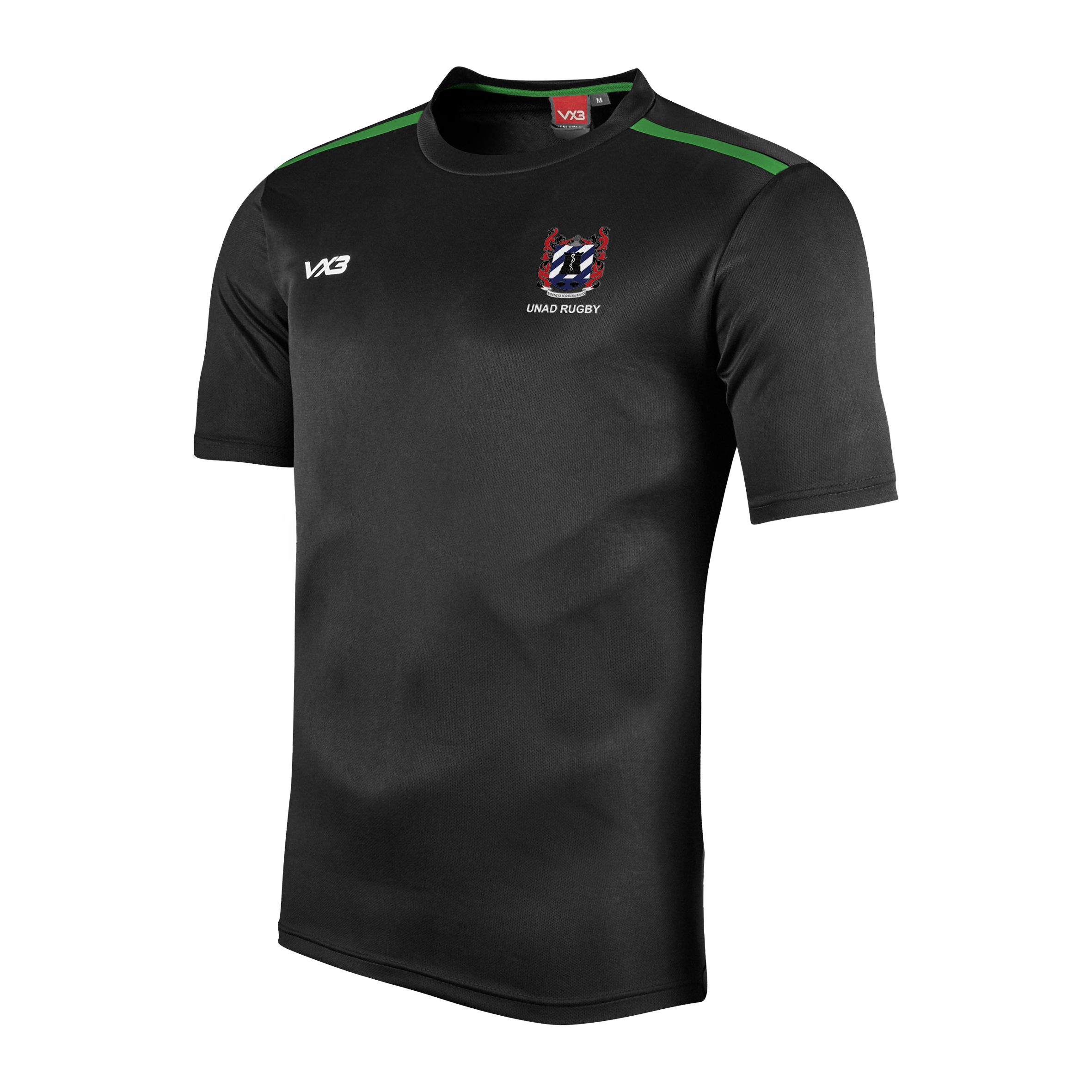 UNAD Rugby Fortis Tee Black