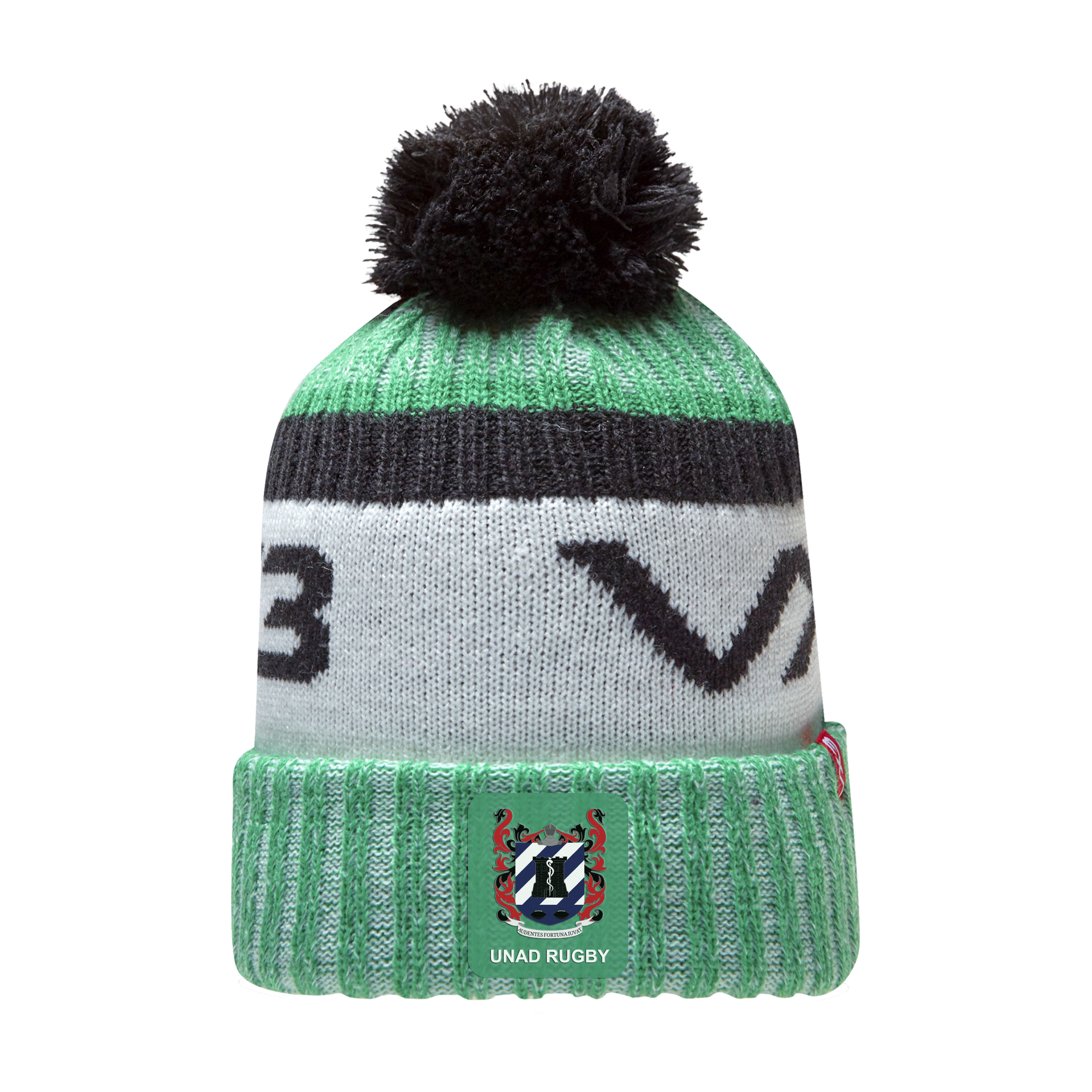UNAD Rugby Marl Bobble Hat