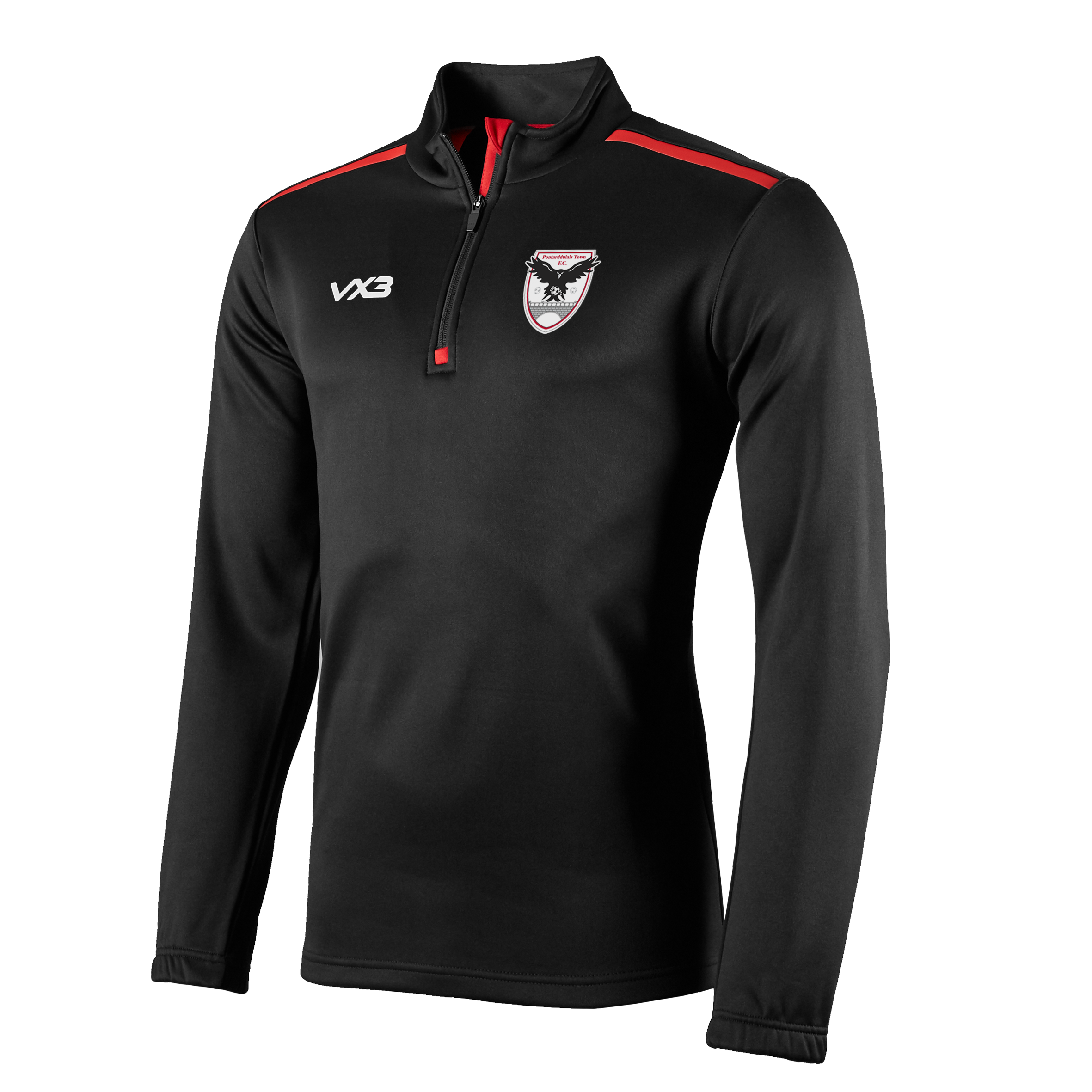 Pontarddulais Town FC Fortis Youth Half Zip Sweat