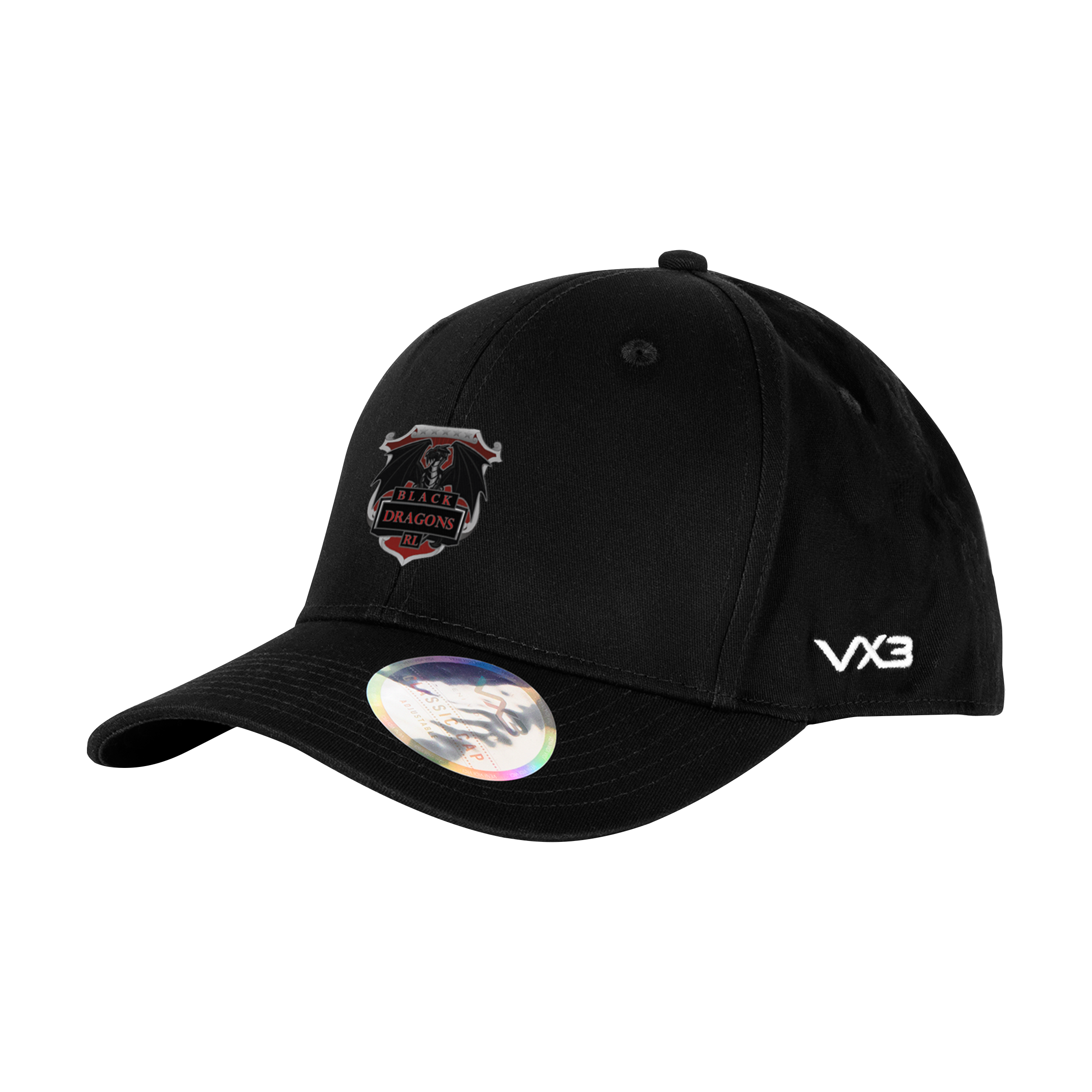 Black Dragons Rugby League Classic Cap