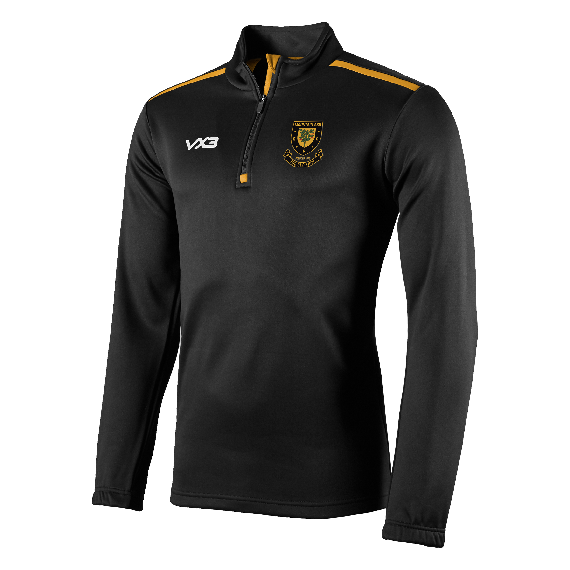 Mountain Ash RFC Fortis Half Zip Sweat