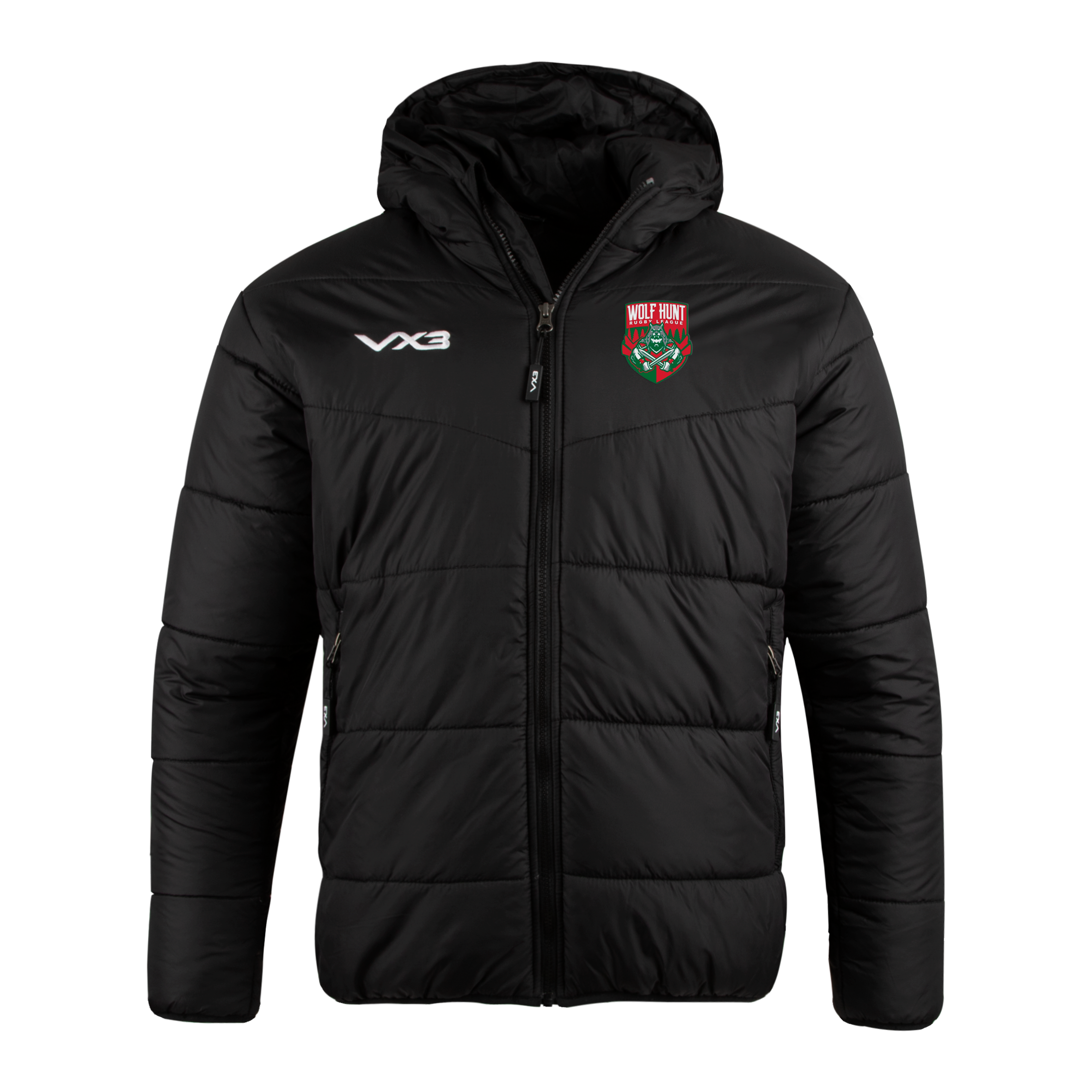 Wolf Hunt Rugby League Lorica Quilted Jacket