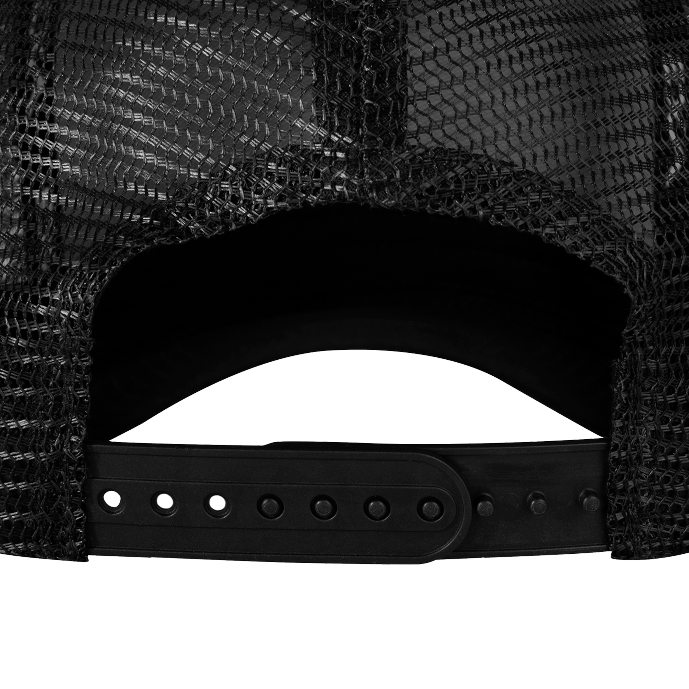 Conquered Logo Trucker Cap Black