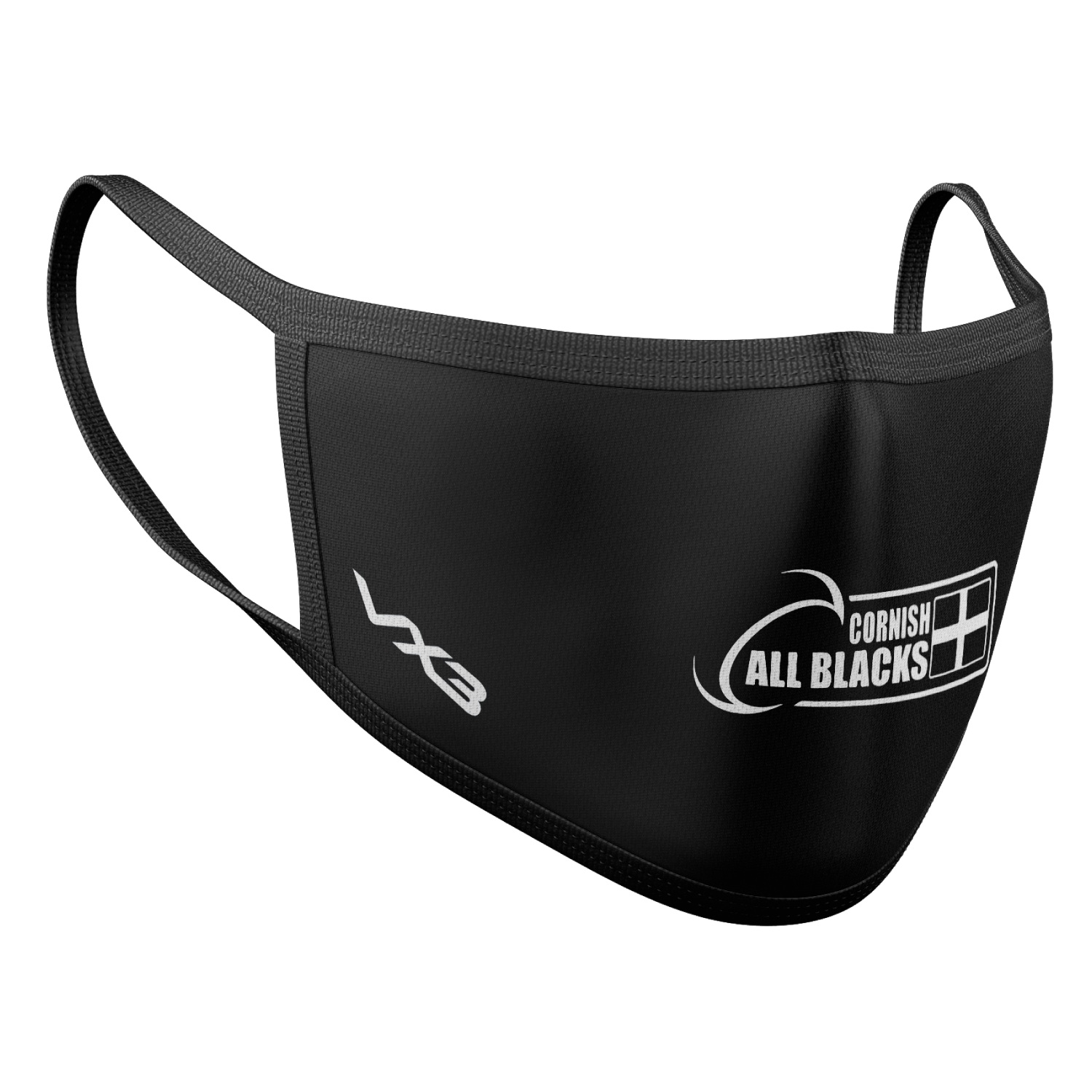 Cornish All Blacks Face Mask