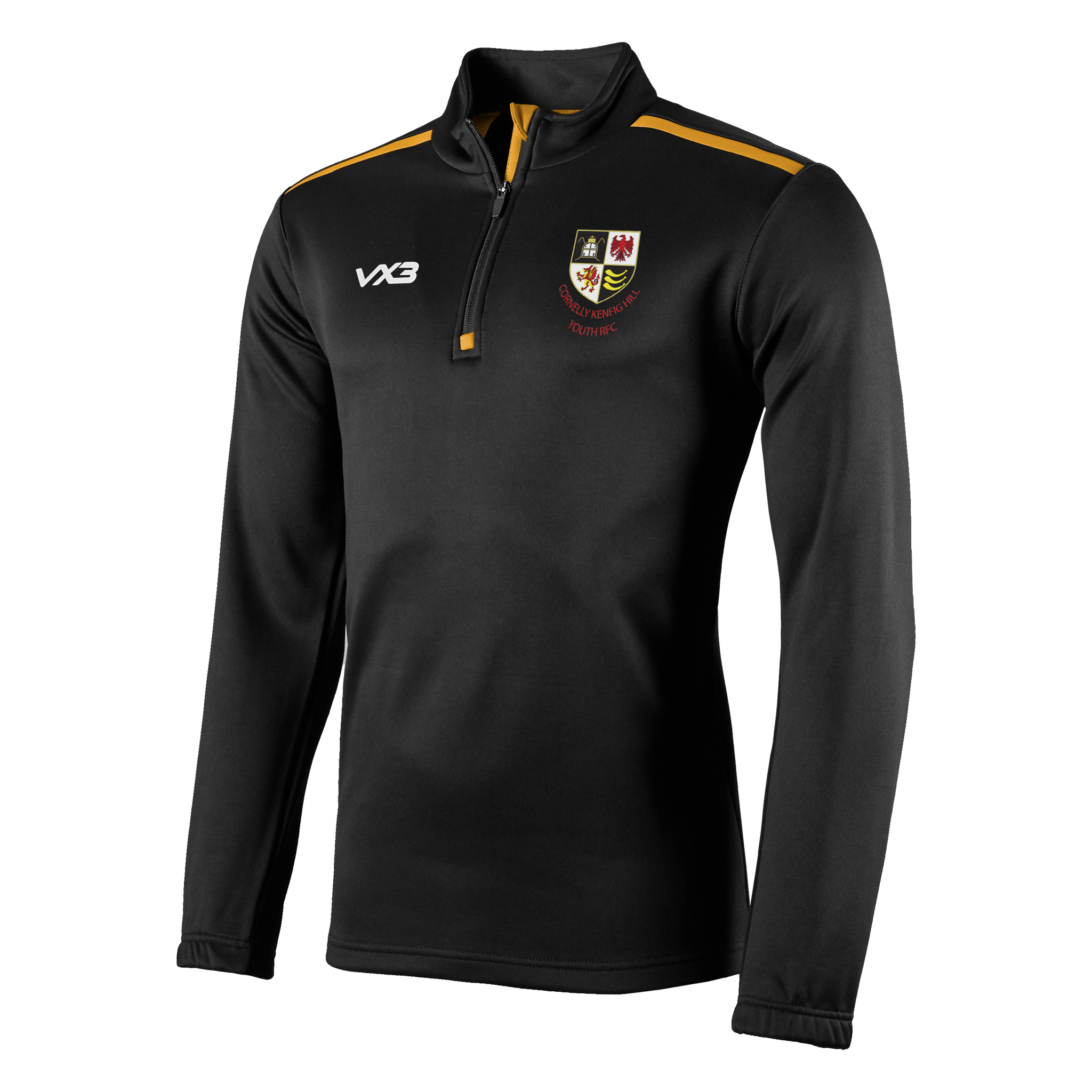 Cornelly Kenfig Hill Youth RFC Fortis Youth Half Zip Sweat