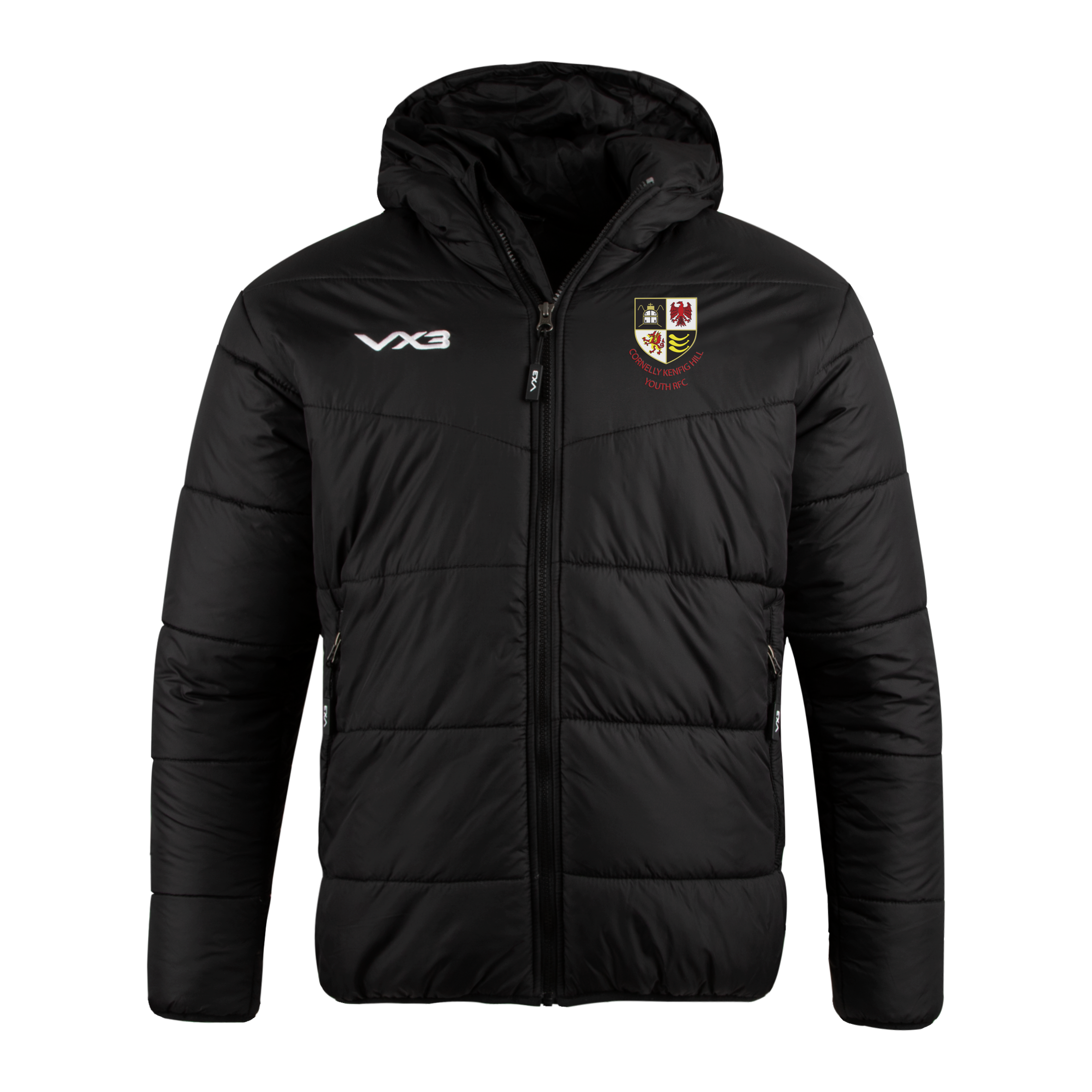 Cornelly Kenfig Hill Youth RFC Lorica Quilted Jacket Youth