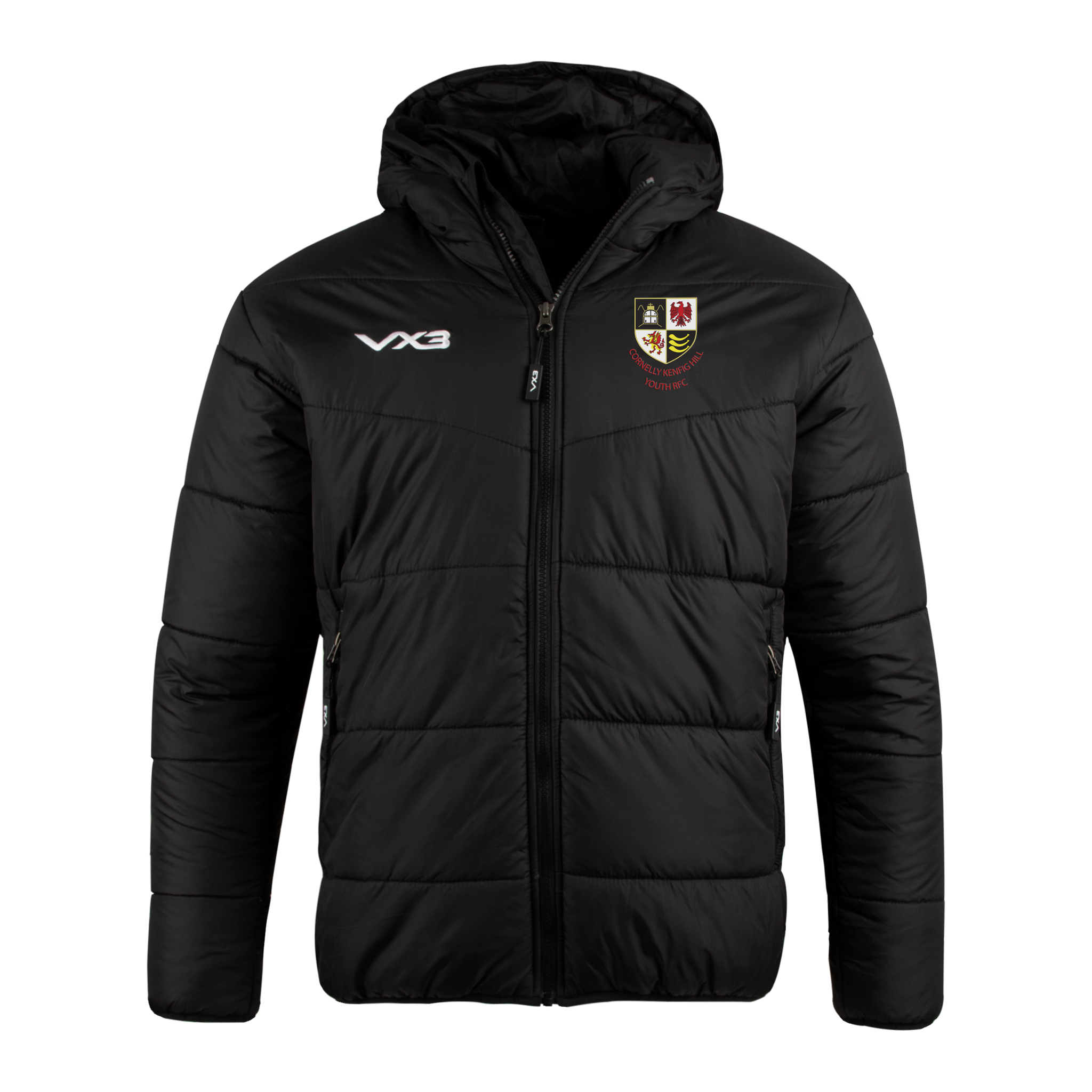 Cornelly Kenfig Hill Youth RFC Lorica Quilted Jacket Youth