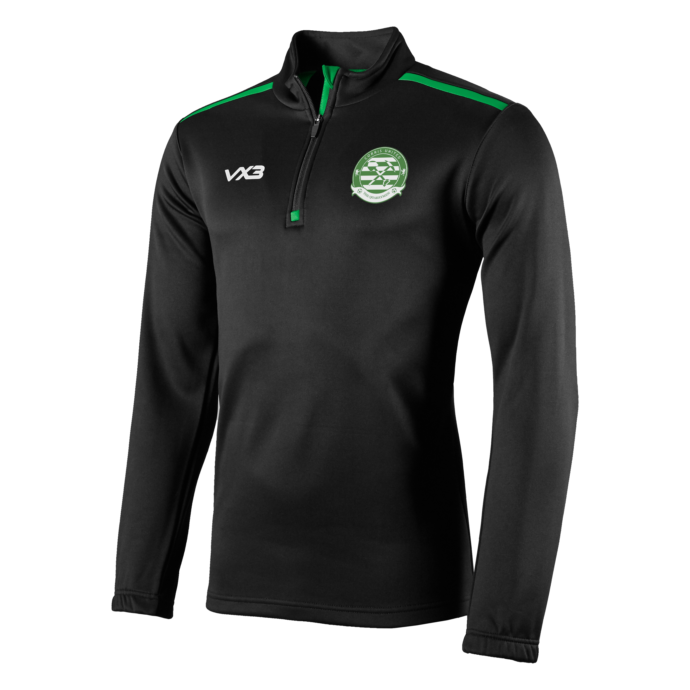 Corris United FC Fortis Quarter Zip Sweat
