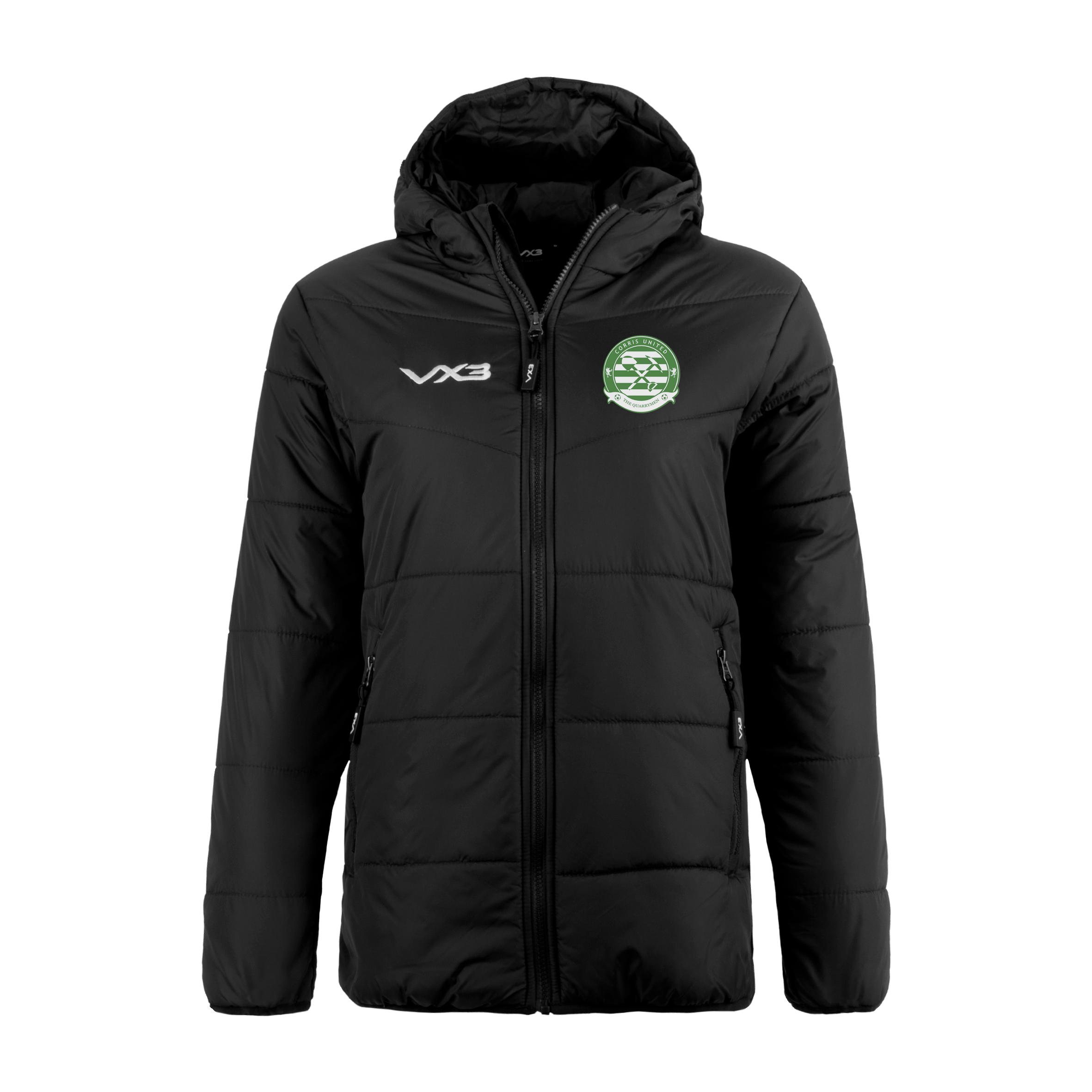 Corris United FC Lorica Quilted Jacket Ladies