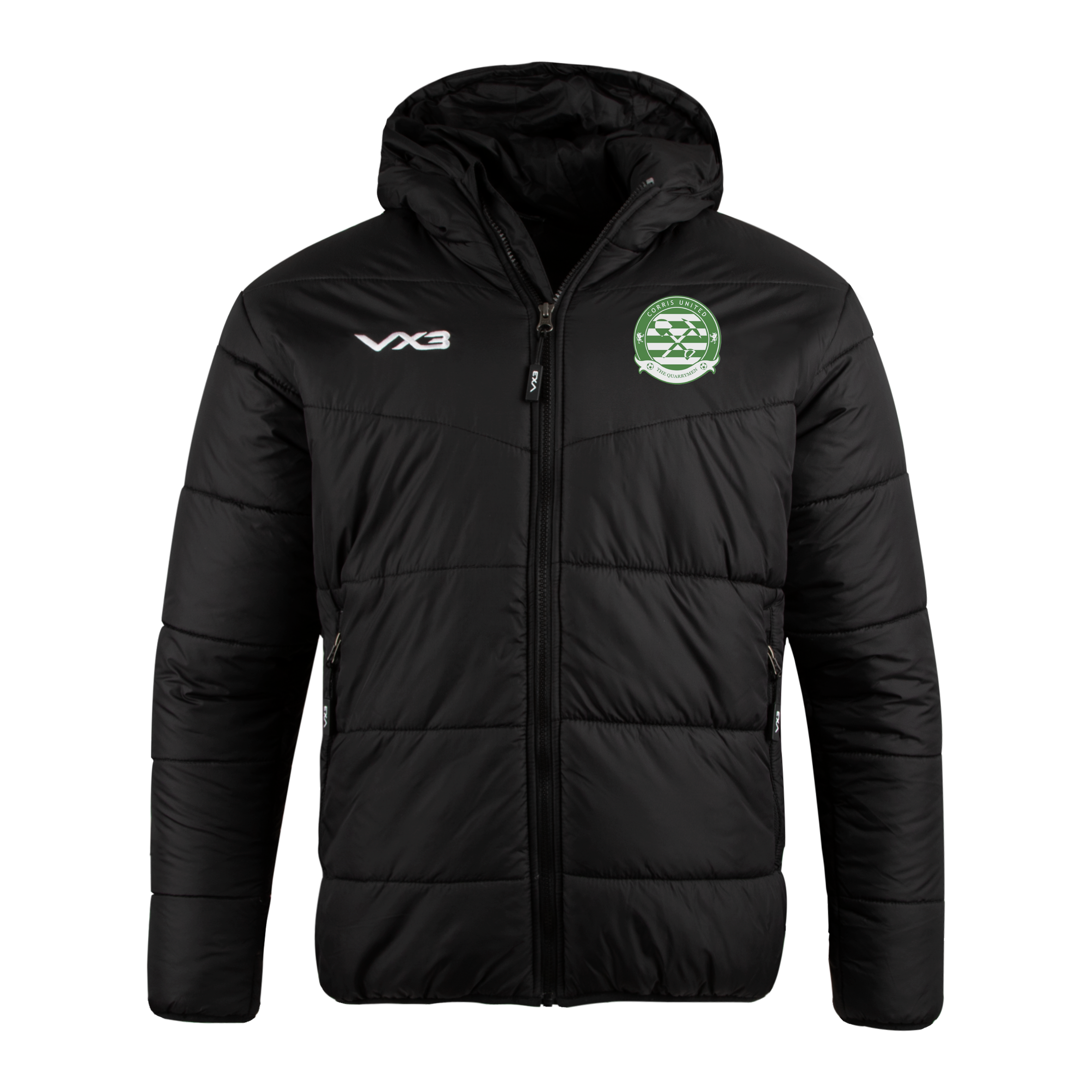 Corris United FC Lorica Quilted Jacket