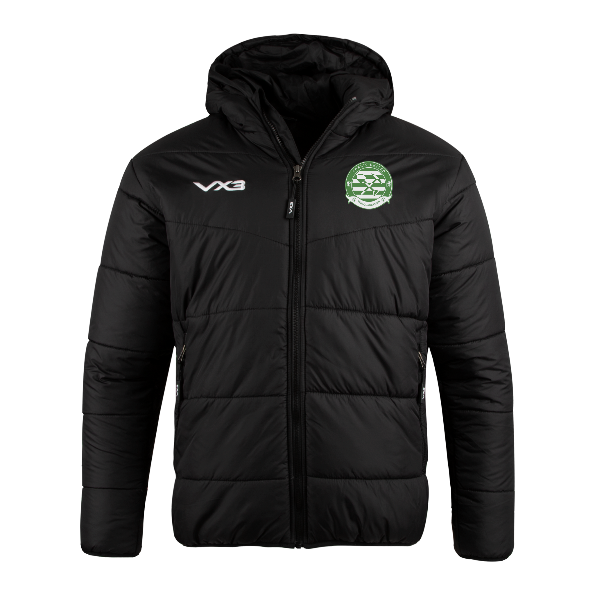 Corris United FC Lorica Quilted Jacket